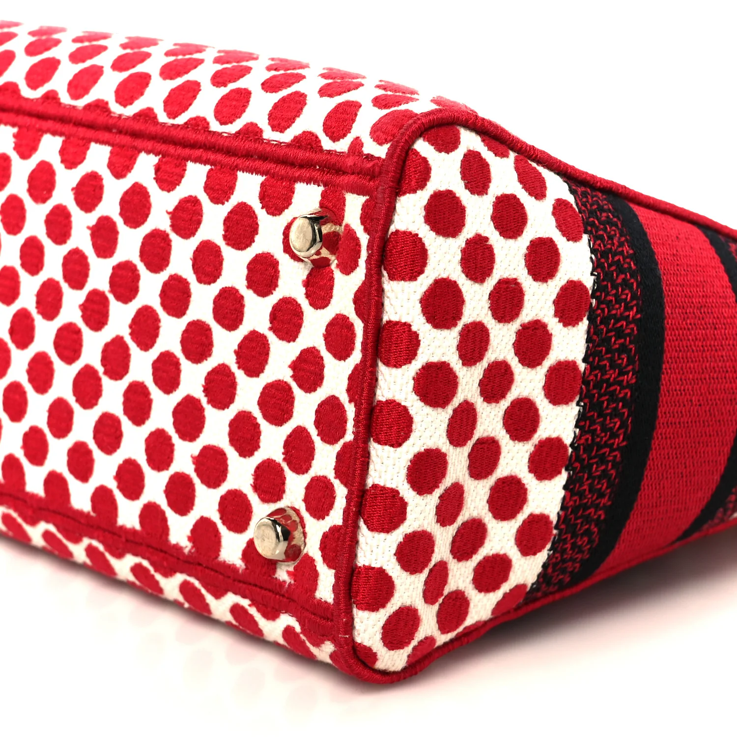 Canvas Medium DiorAmour Dots Lady D-Lite Red