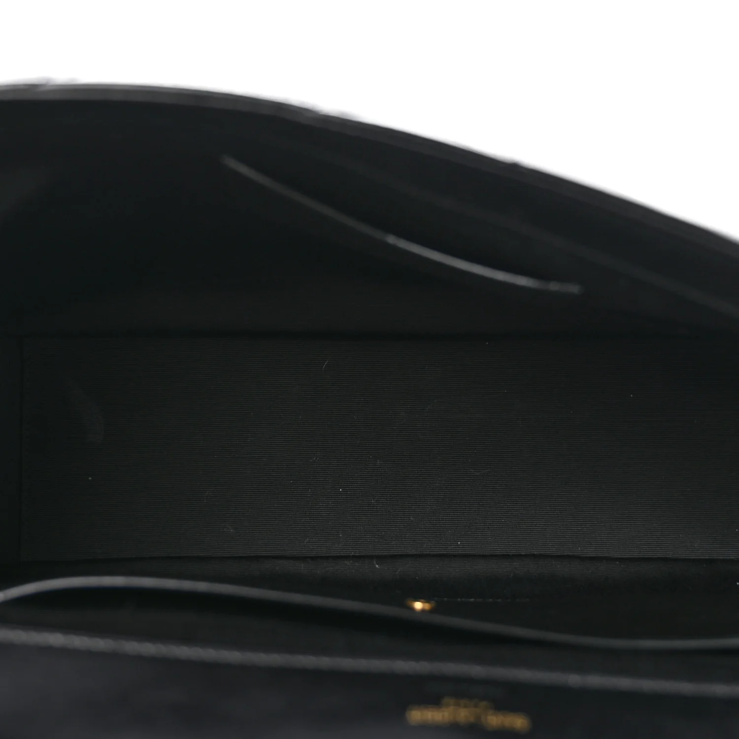 Lambskin Quilted Monogram Large Loulou Black