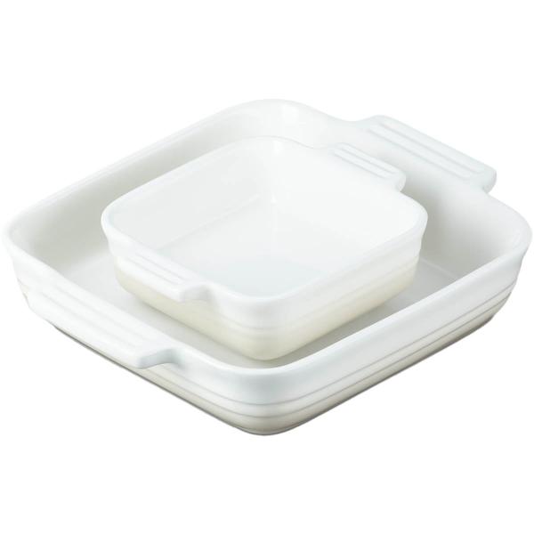 Classics Ildfast form 2 stk 23+13 cm Meringue