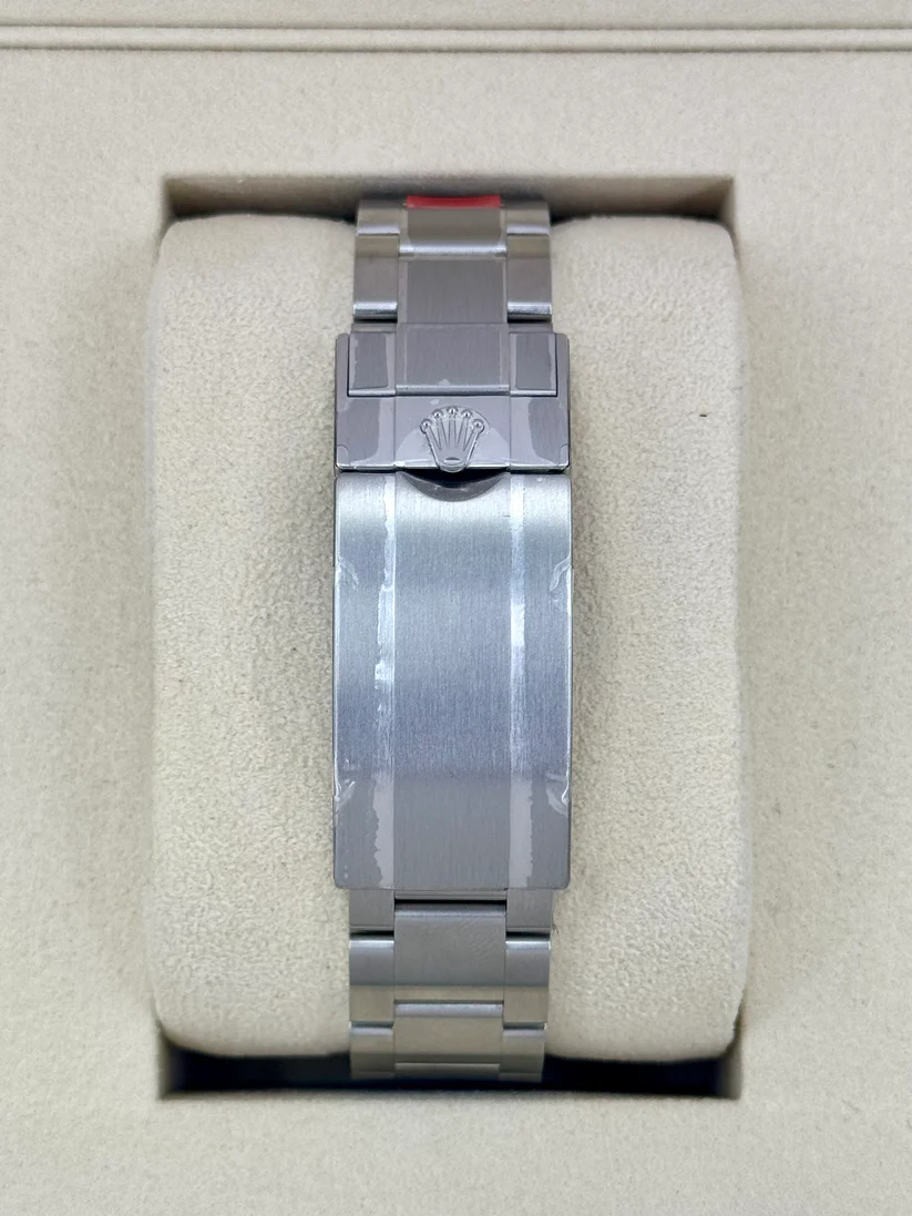 [Super Clone]Rolex Submariner 41mm Stainless Steel Black Dial Green Bezel 