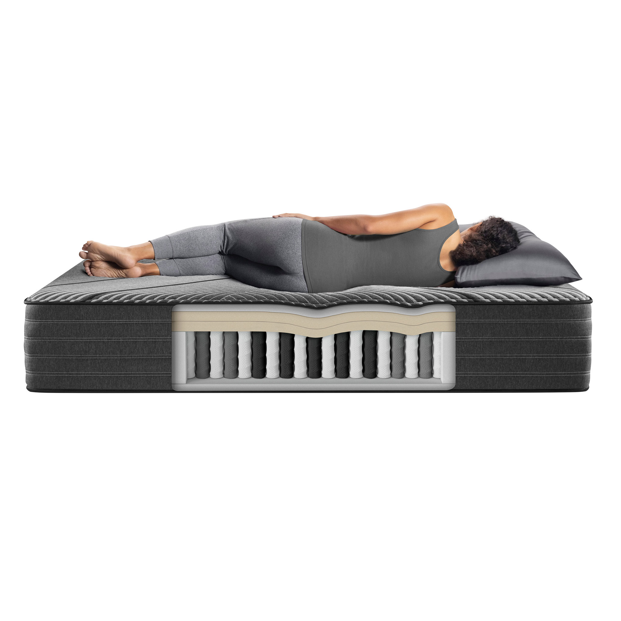 Beautyrest Black Hybrid LX Class 13.5' Medium Mattress