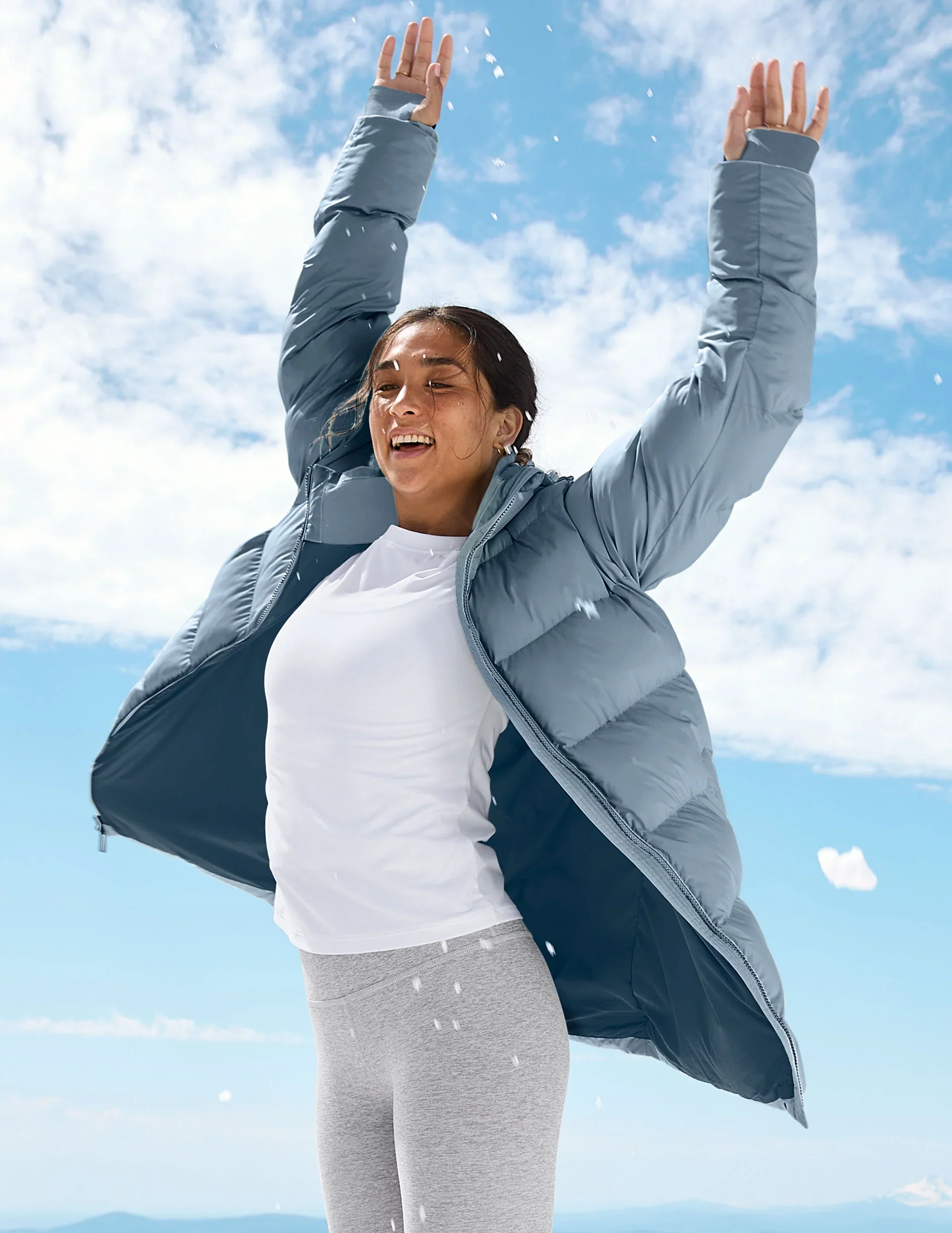 Warm Up Mid Length Puffer Jacket