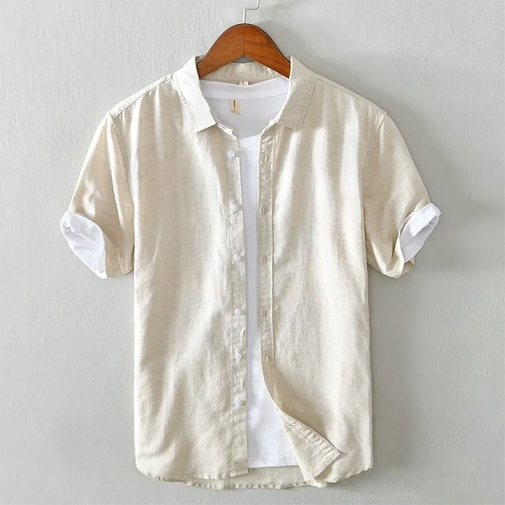 James - chemise à manches courtes avec boutonnière avant