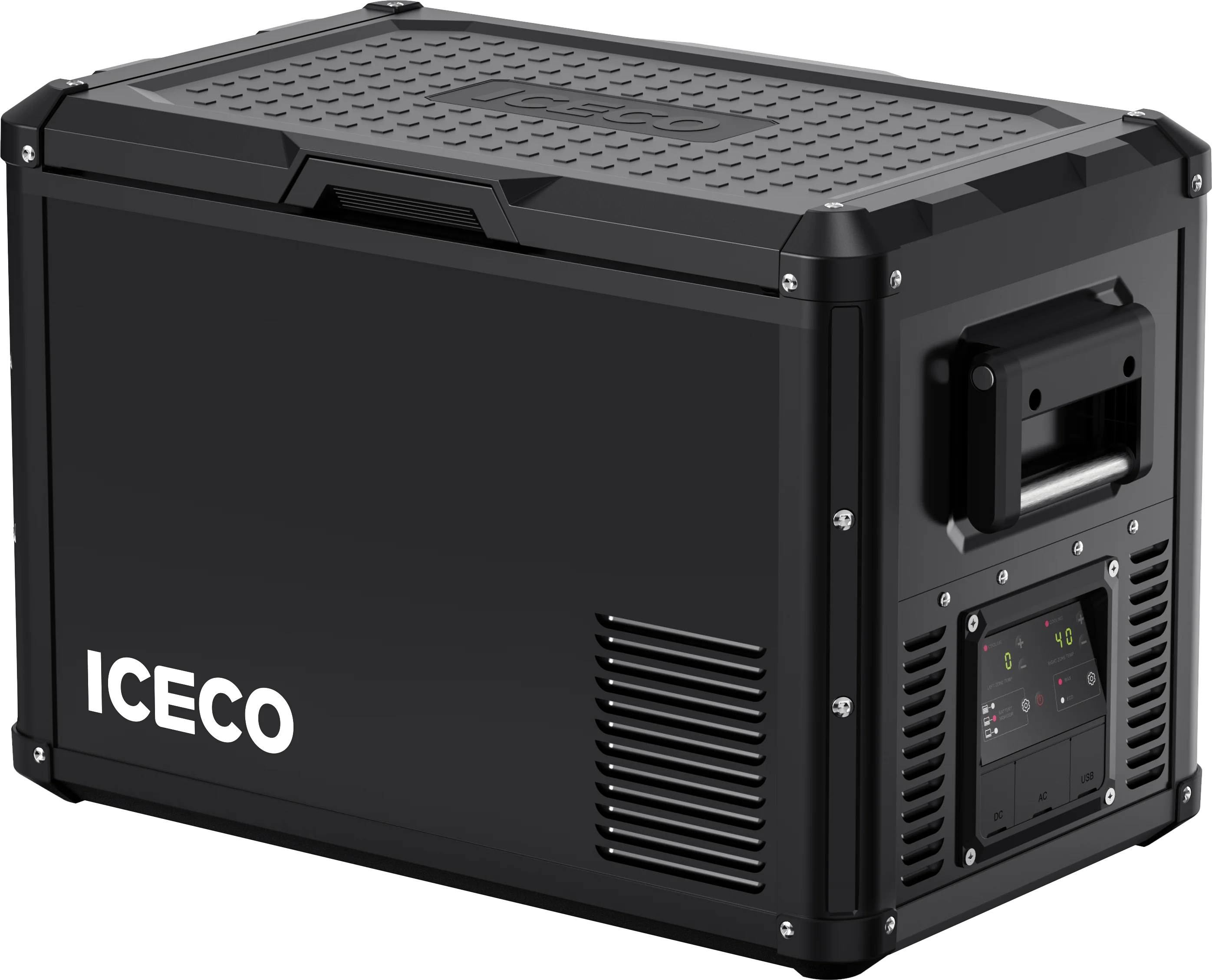 VL45ProD Dual Zone Portable Freezer - Black | ICECO