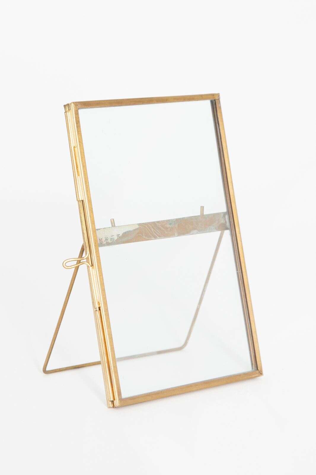 Fotolijst dubbel glas staand (15x9.5 cm)