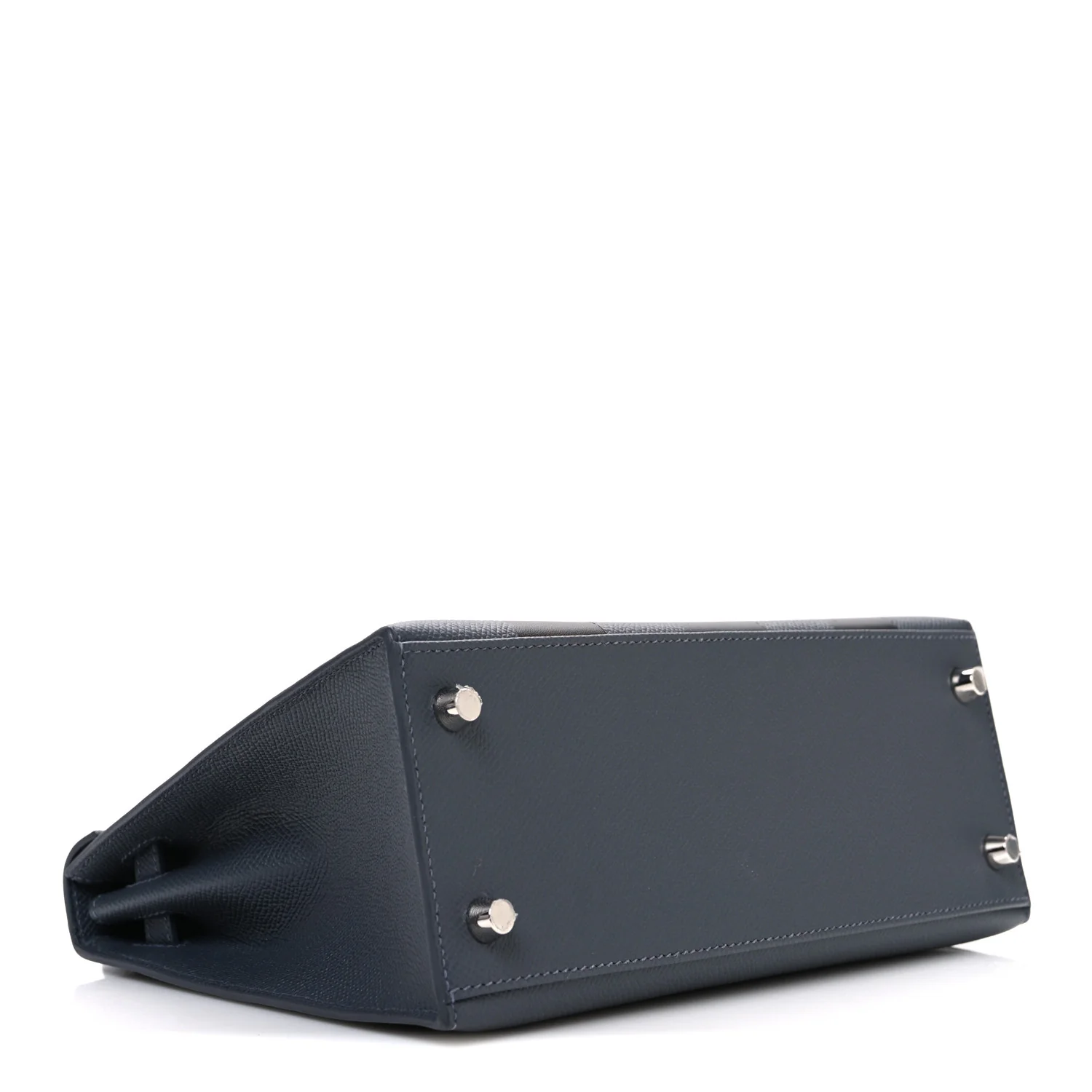 Epsom Tadelakt Chevre Mysore Casaque Etoilee Kelly Sellier 25 Ardoise Black Vert Peppermint