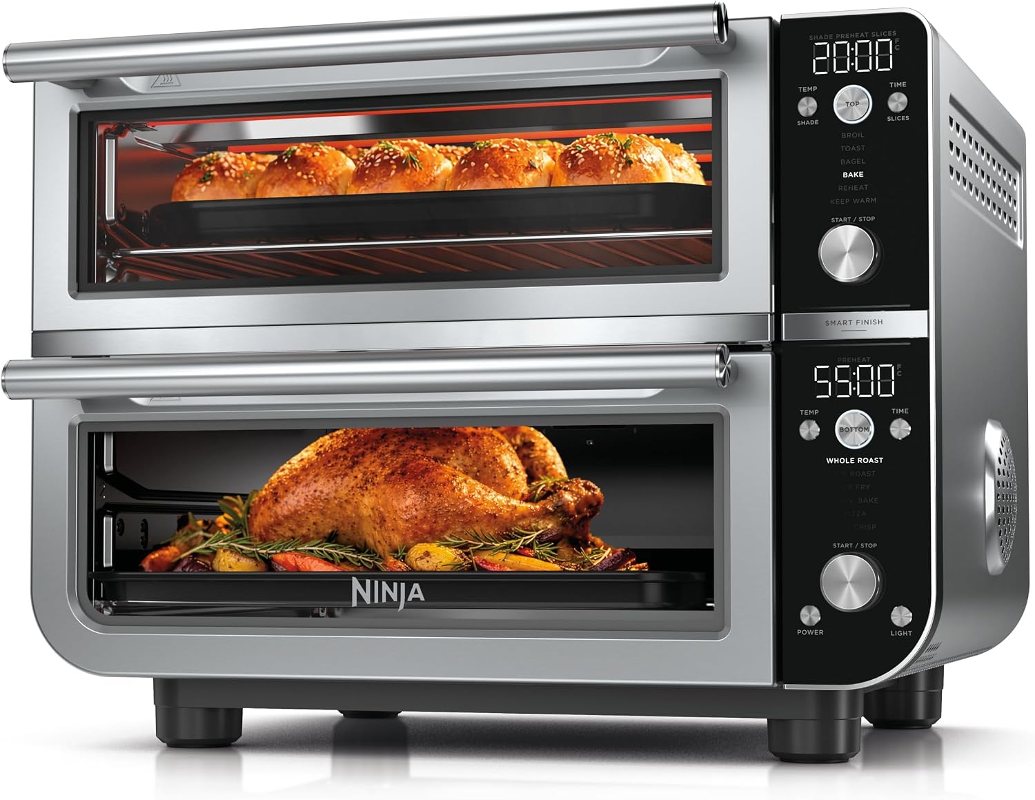 Ninja Foodi XL Pro Air Fry Oven, 10-in-1, Stainless Steel, DT201