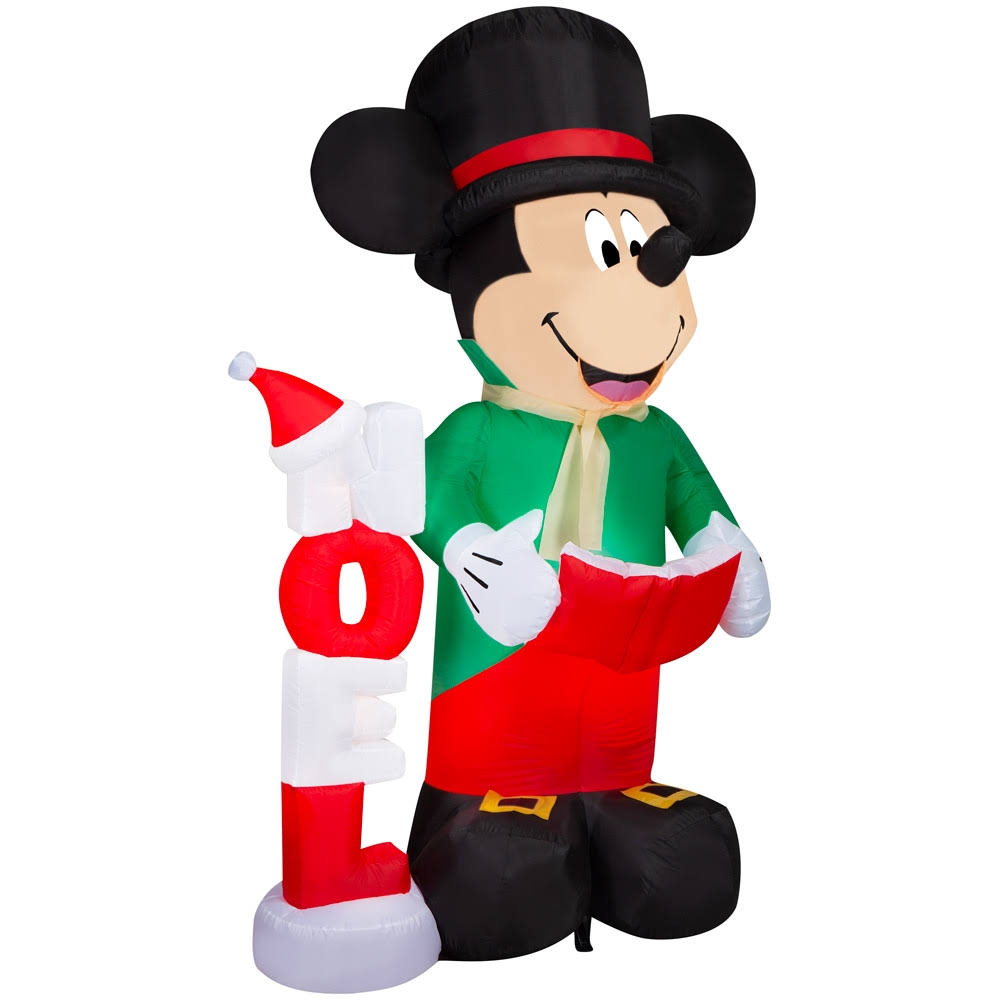 Disney 7-ft Lighted Mickey Mouse Christmas Inflatable | 881540