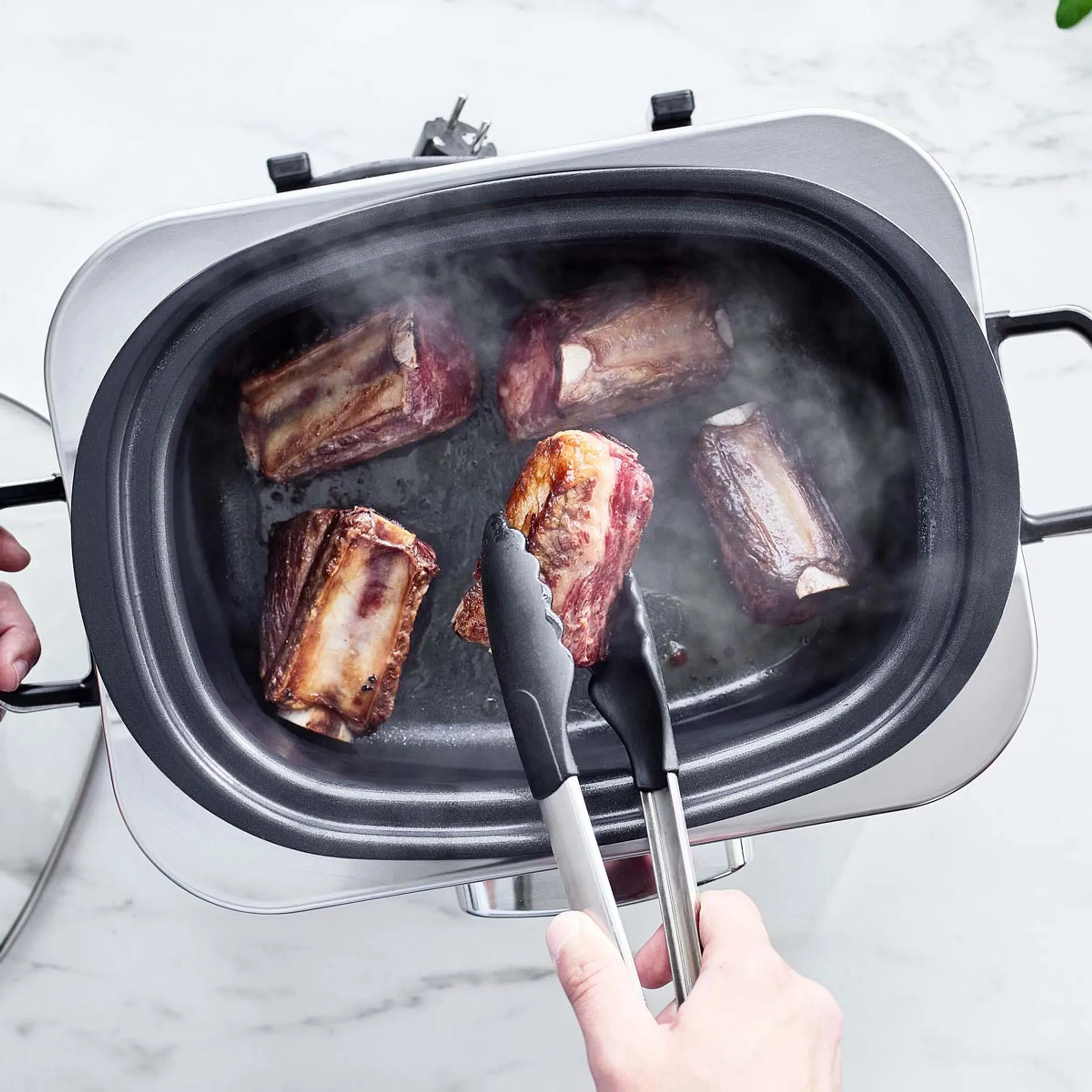 GreenPan Slowcooker Zwart 6L