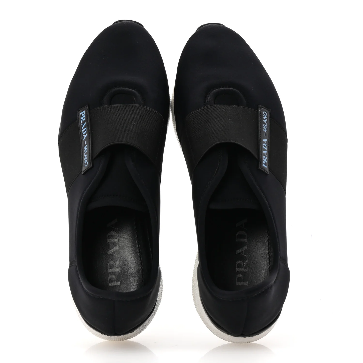 Neoprene Slip On Sneakers 39 Black