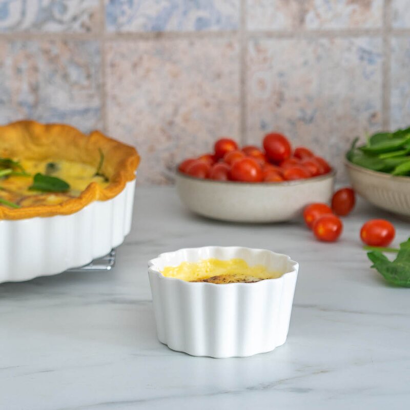 Daily Use crème brûlée-form 22 cl hvit
