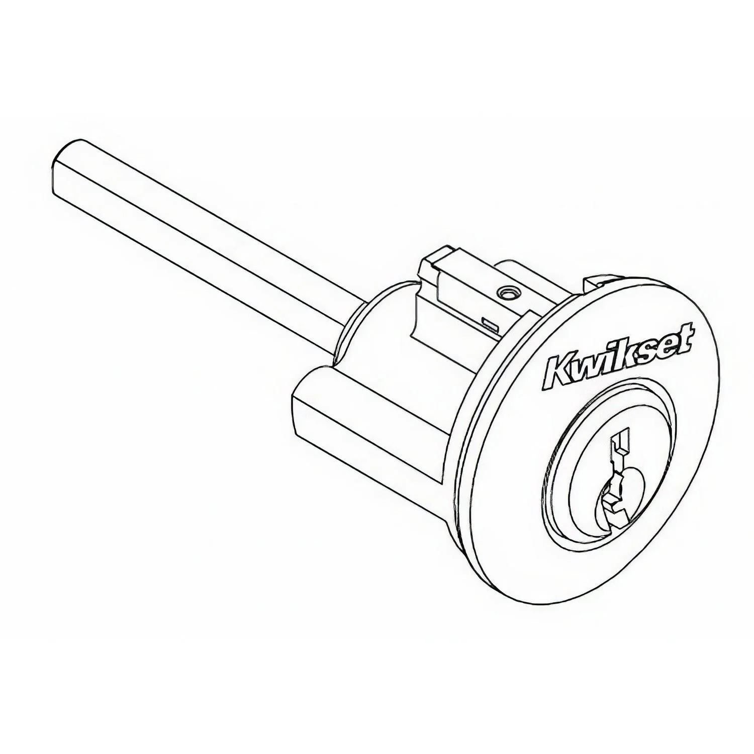 Kwikset 15843 Replacement Cylinder for 660 Deadbolt - TA Screen Specialist, Inc.