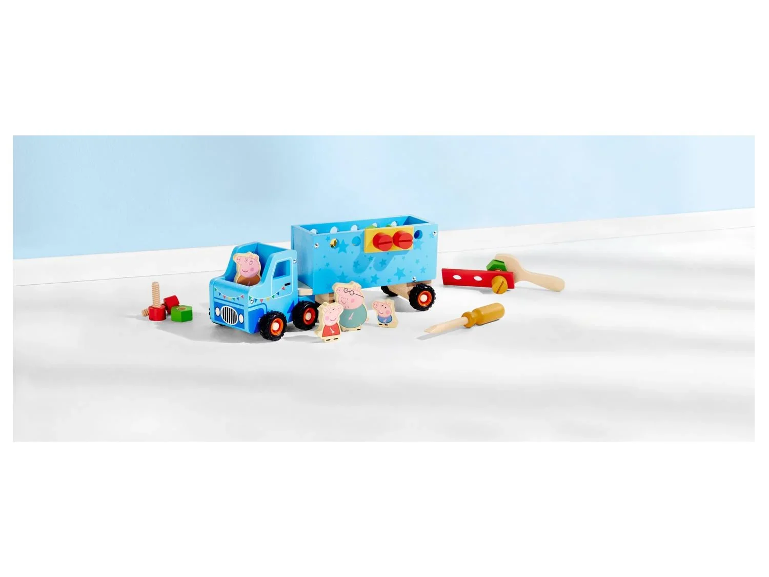 Camion en bois Peppa Pig