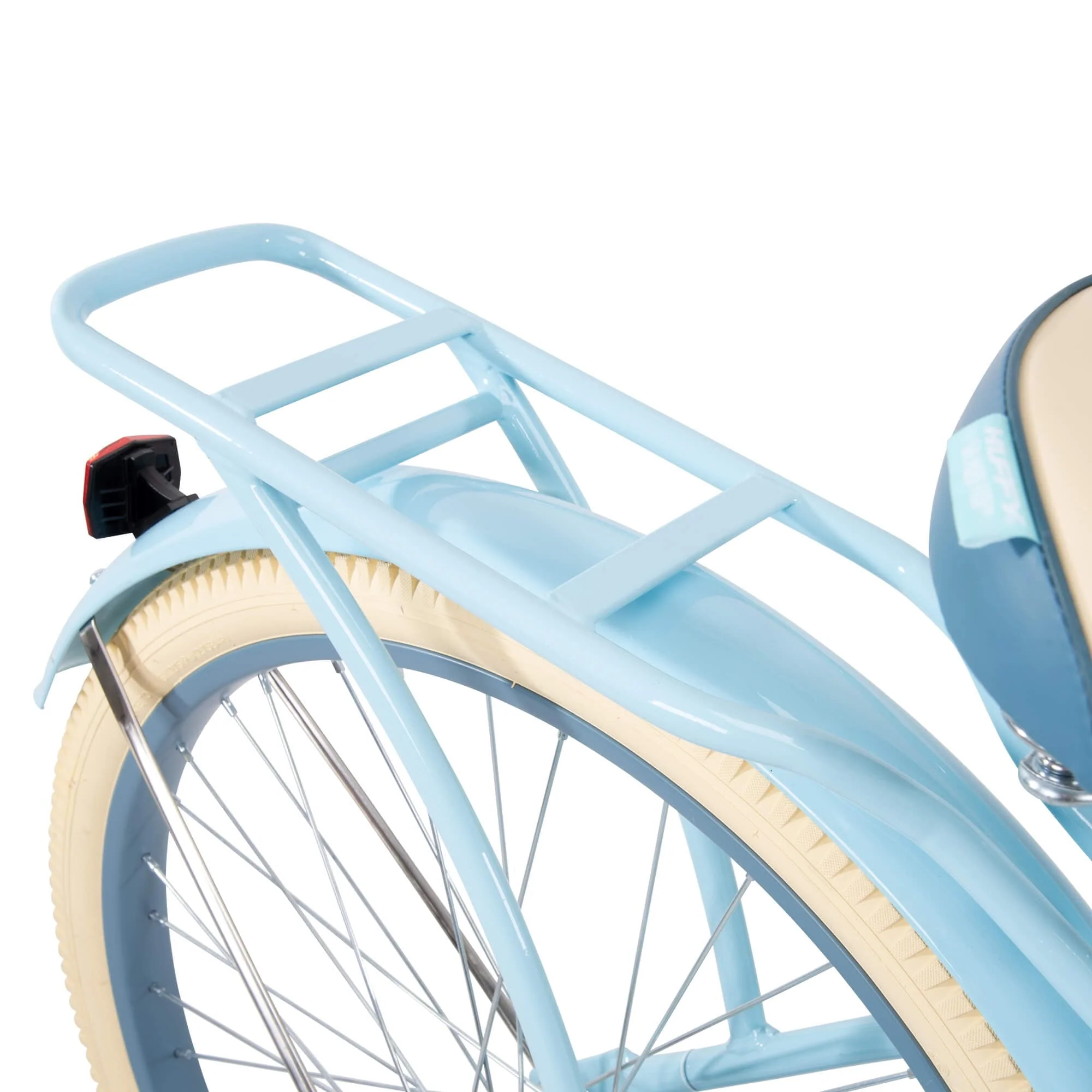 Nel Lusso Classic Cruiser Bike with Perfect Fit Frame, Women's, Light Blue, 26 Inch - Image 4