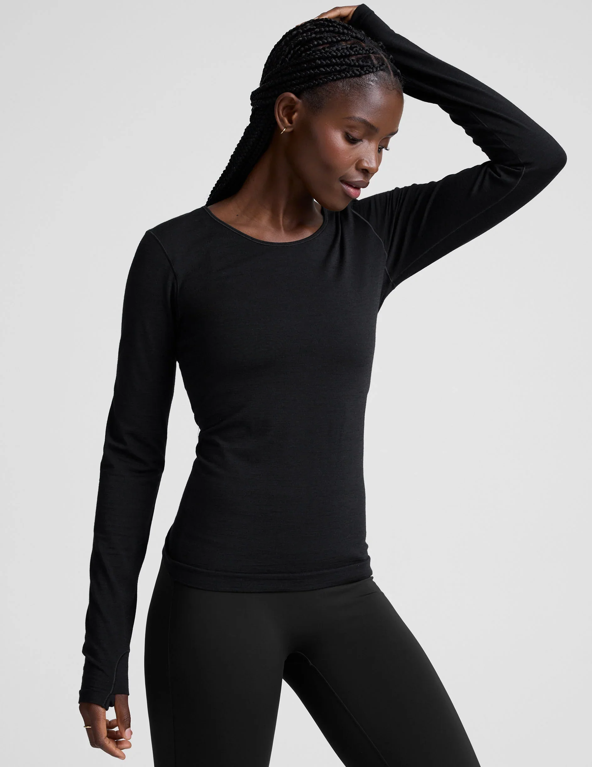 LuxeKnit Merino Wool Crewneck