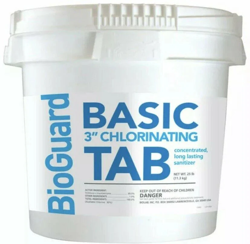 Basic 3′′ Chlorinating Tablets - 25 lb