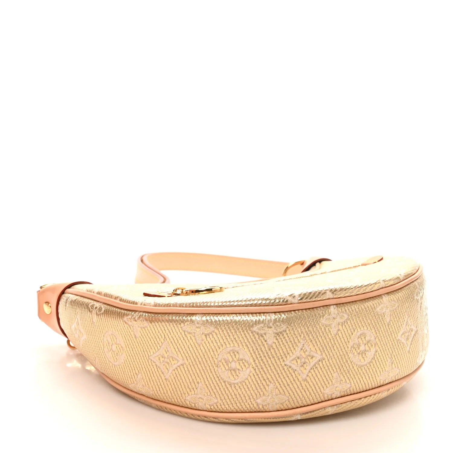 Monogram Jacquard Loop Gold