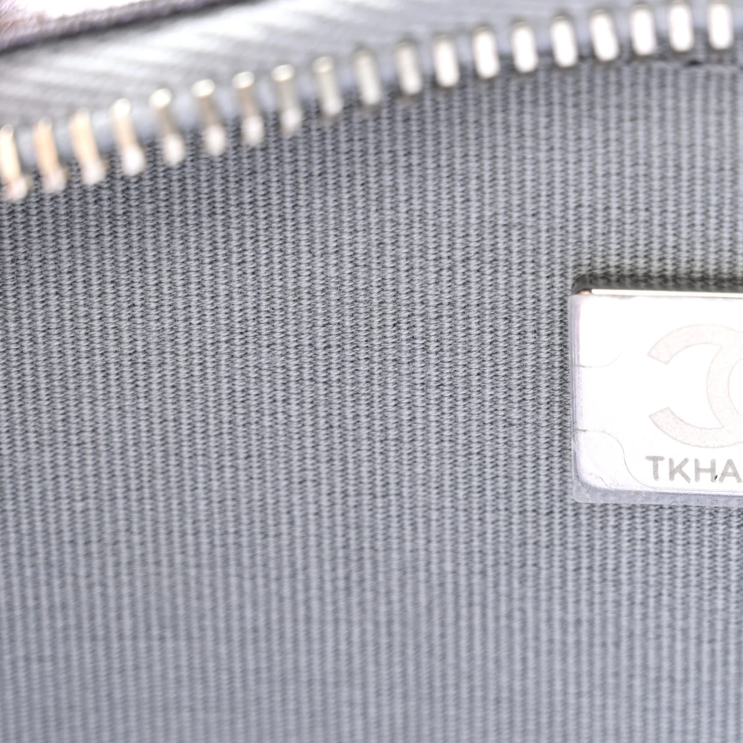 Metallic Lambskin Like A Wallet Flap Silvery Black