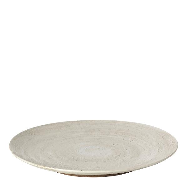 Grød middagstallerken 26 cm sand