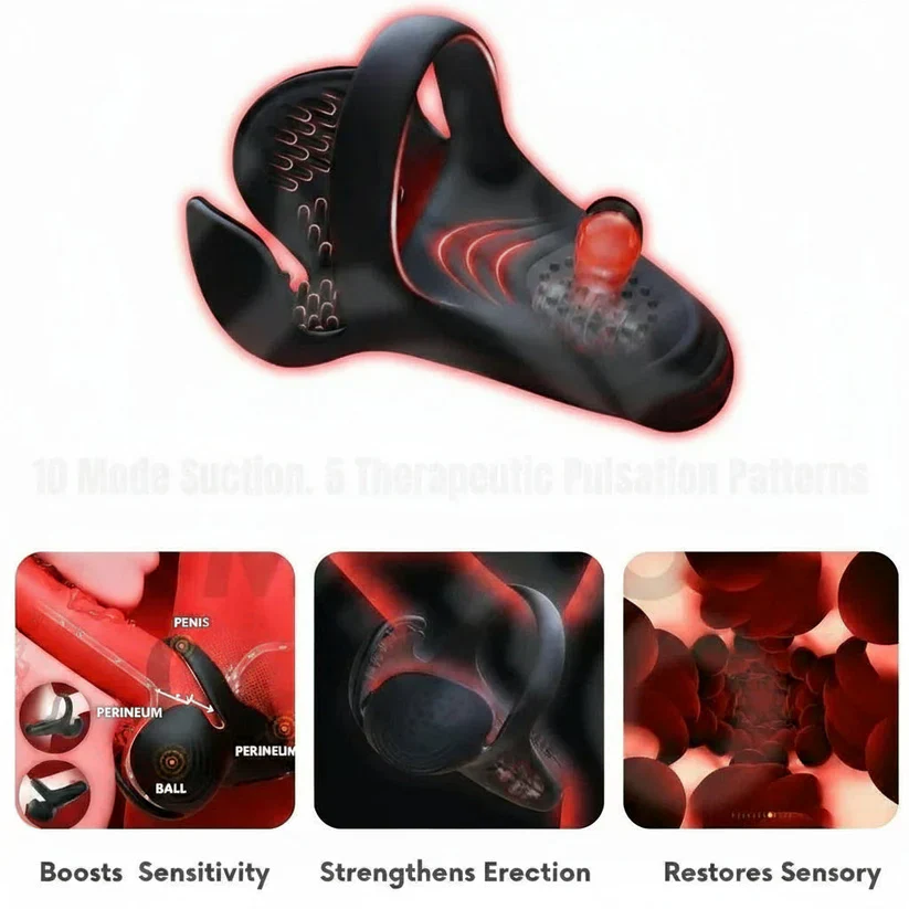Alisanda™ VitalEngine Pro-The #1 5-in-1 at-home trainer that reverses ED; PE with advanced precision