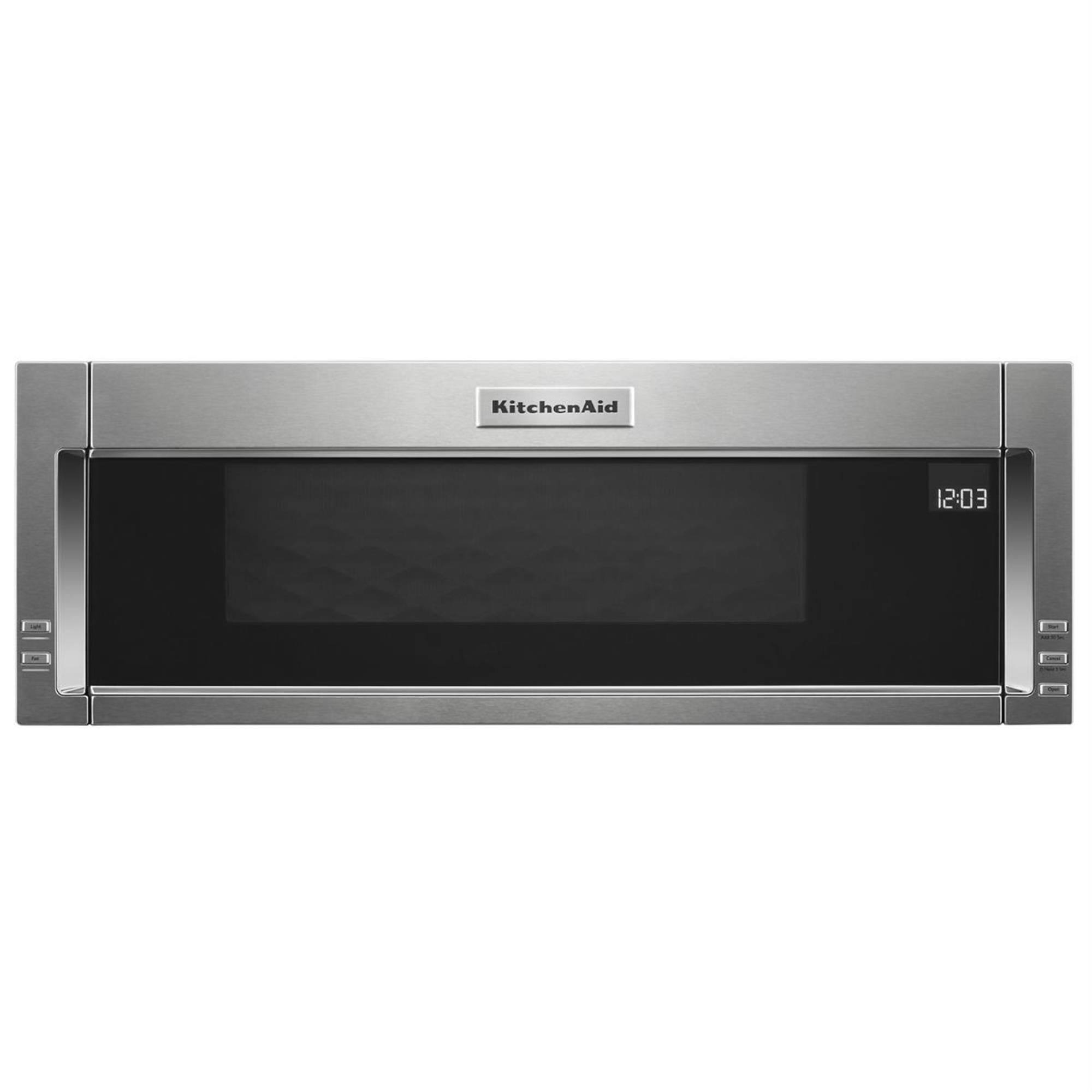 KitchenAid 1000-Watt Low Profile Microwave Hood Combination (Stainless Steel)