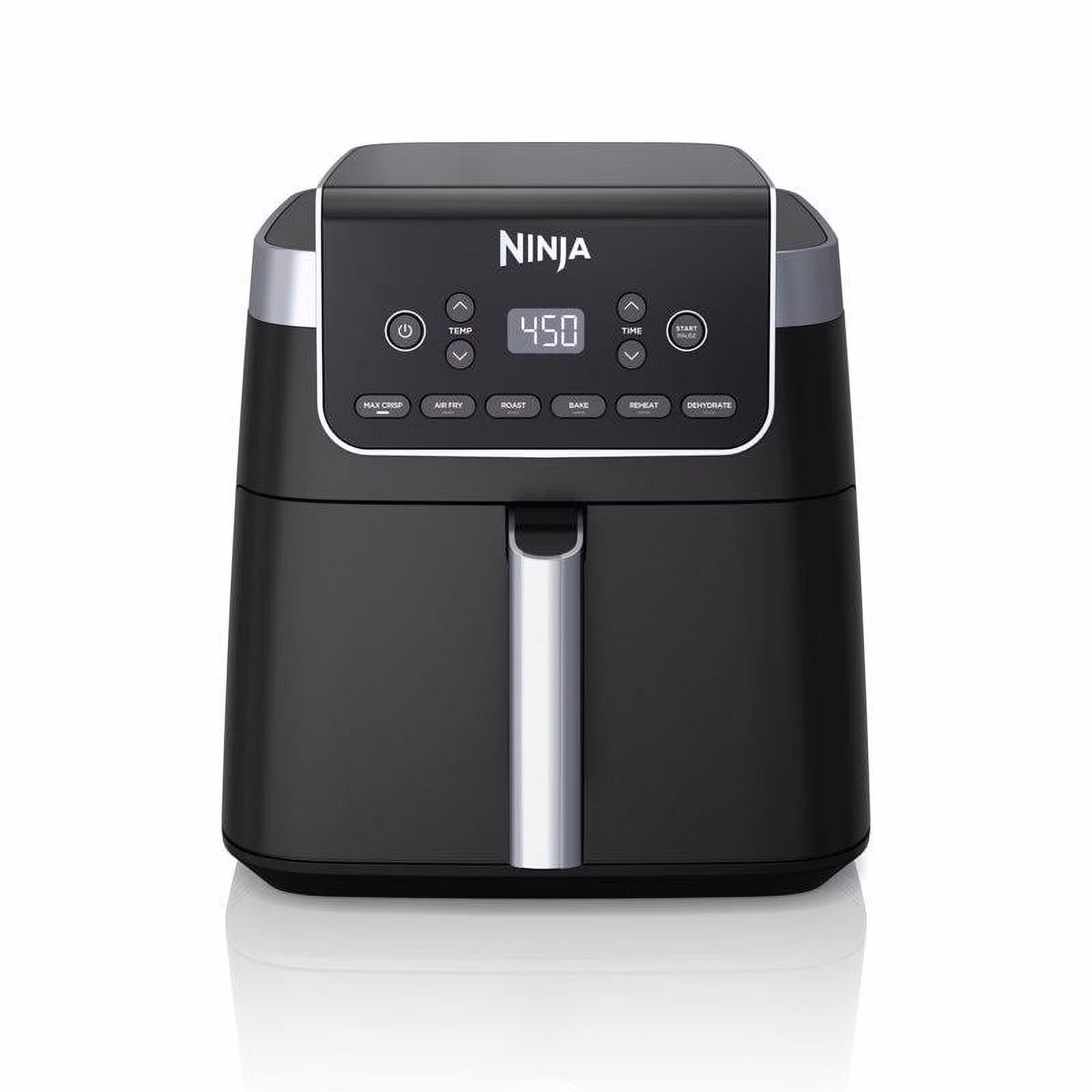 Ninja Air Fryer Pro XL 6 - in - 1 with 6.5 QT Capacity, Max Crisp, Air Fry, Air Roast, Bake, Reheat, Dehydrate, Max Crisp Technology with 450F, Nonstick Basket U0026 Crisper Plate