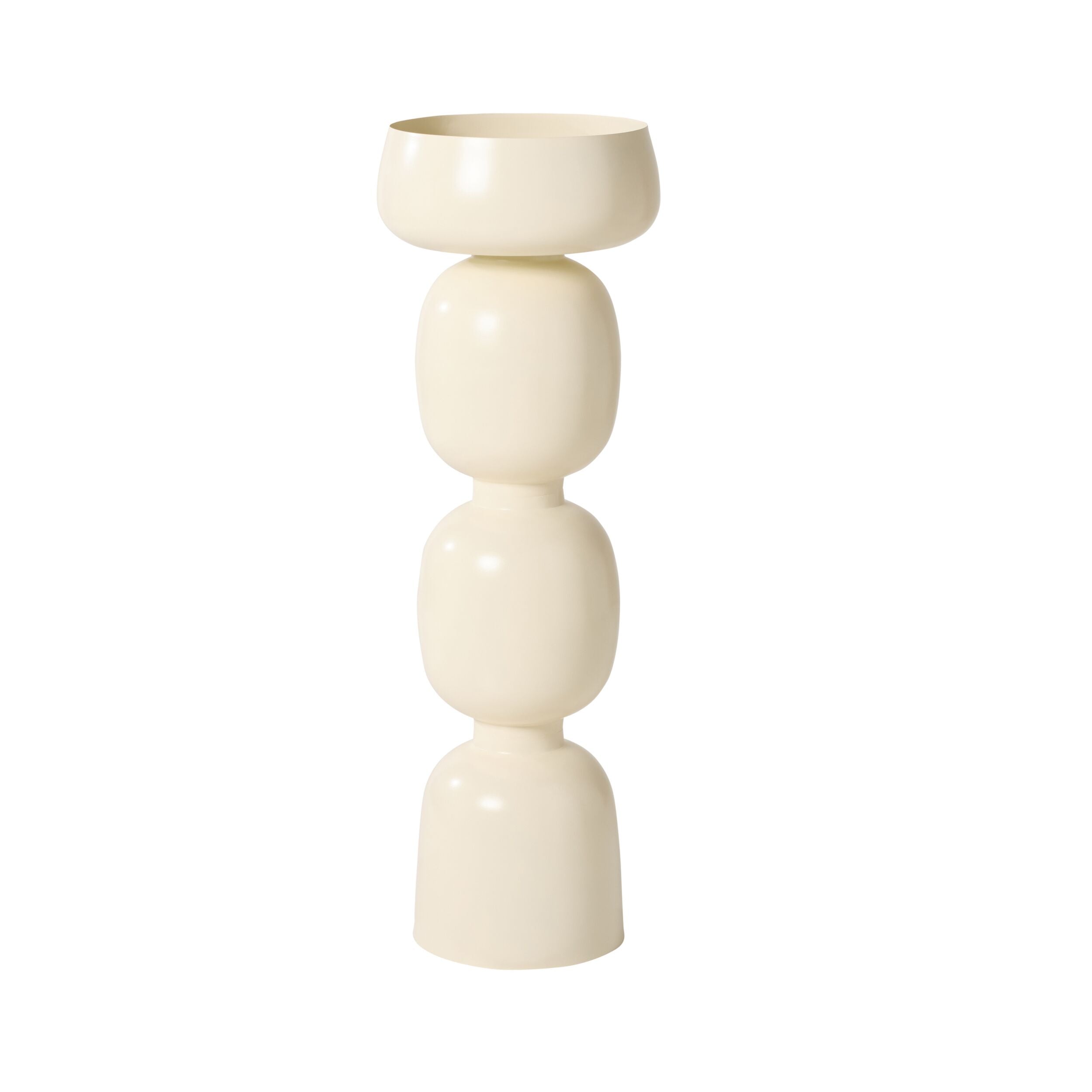 Amarra Pedestal Plant Stand White 101cm