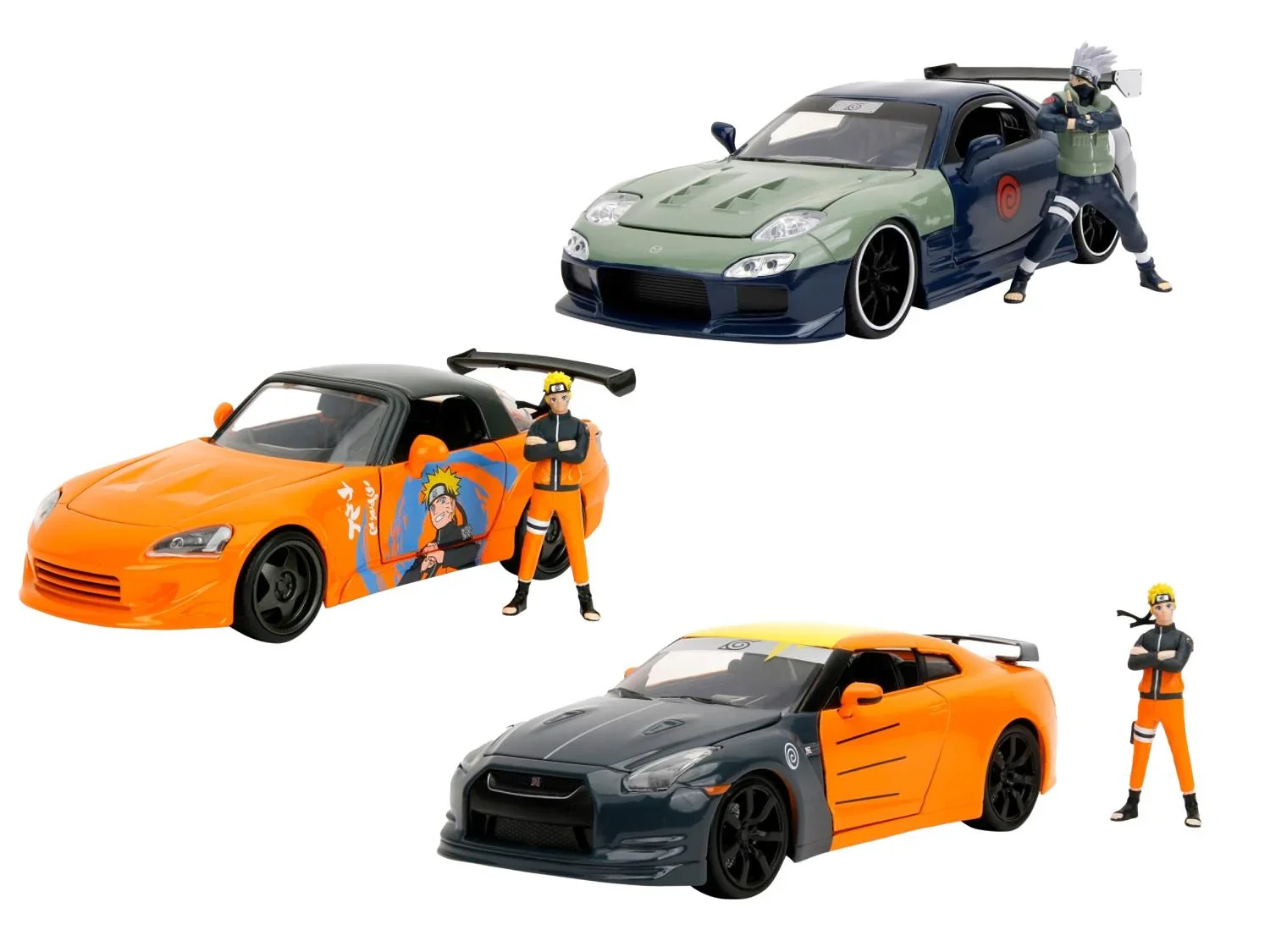 Jada Voiture et figurine Naruto