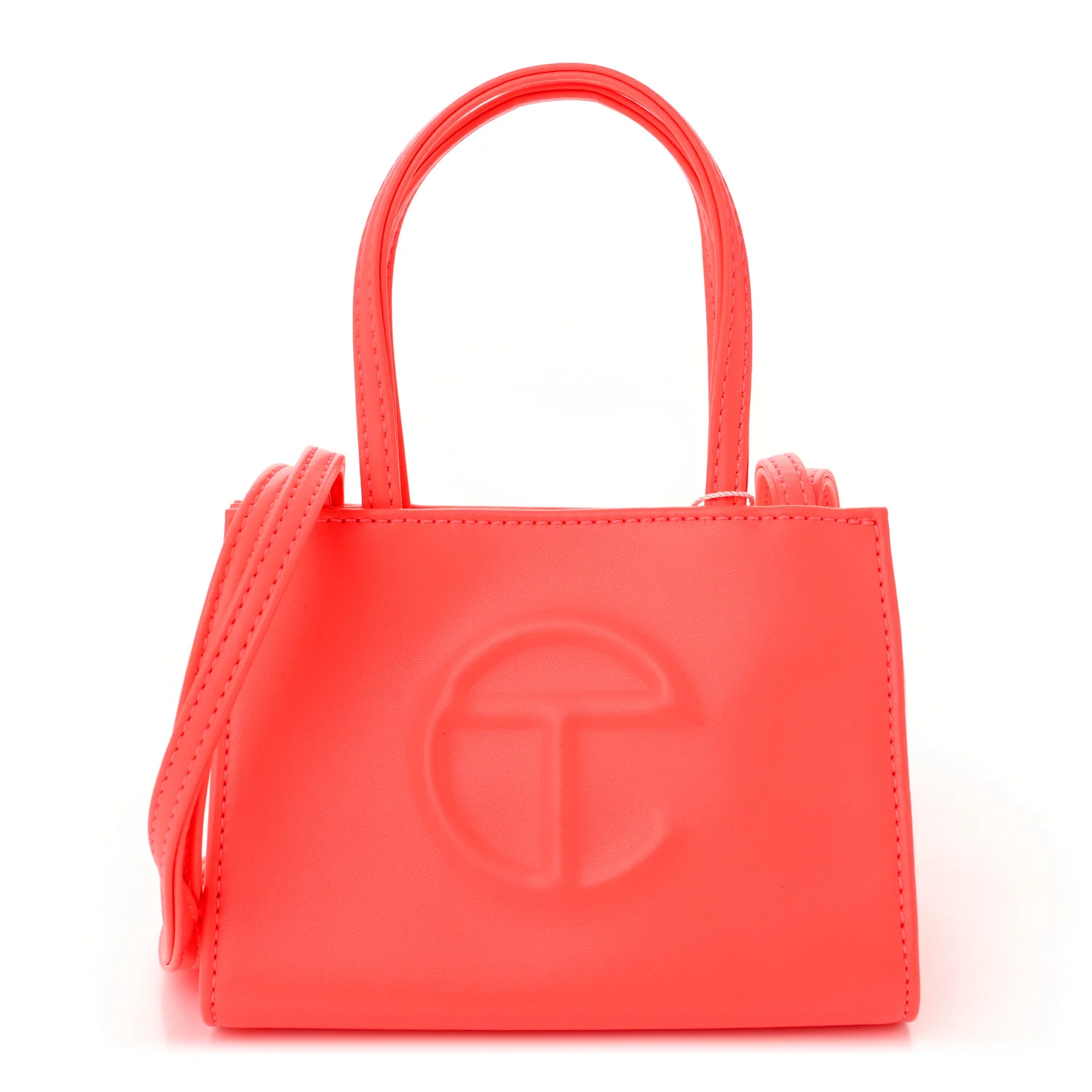Vegan Leather Small Shopping Bag Hazard