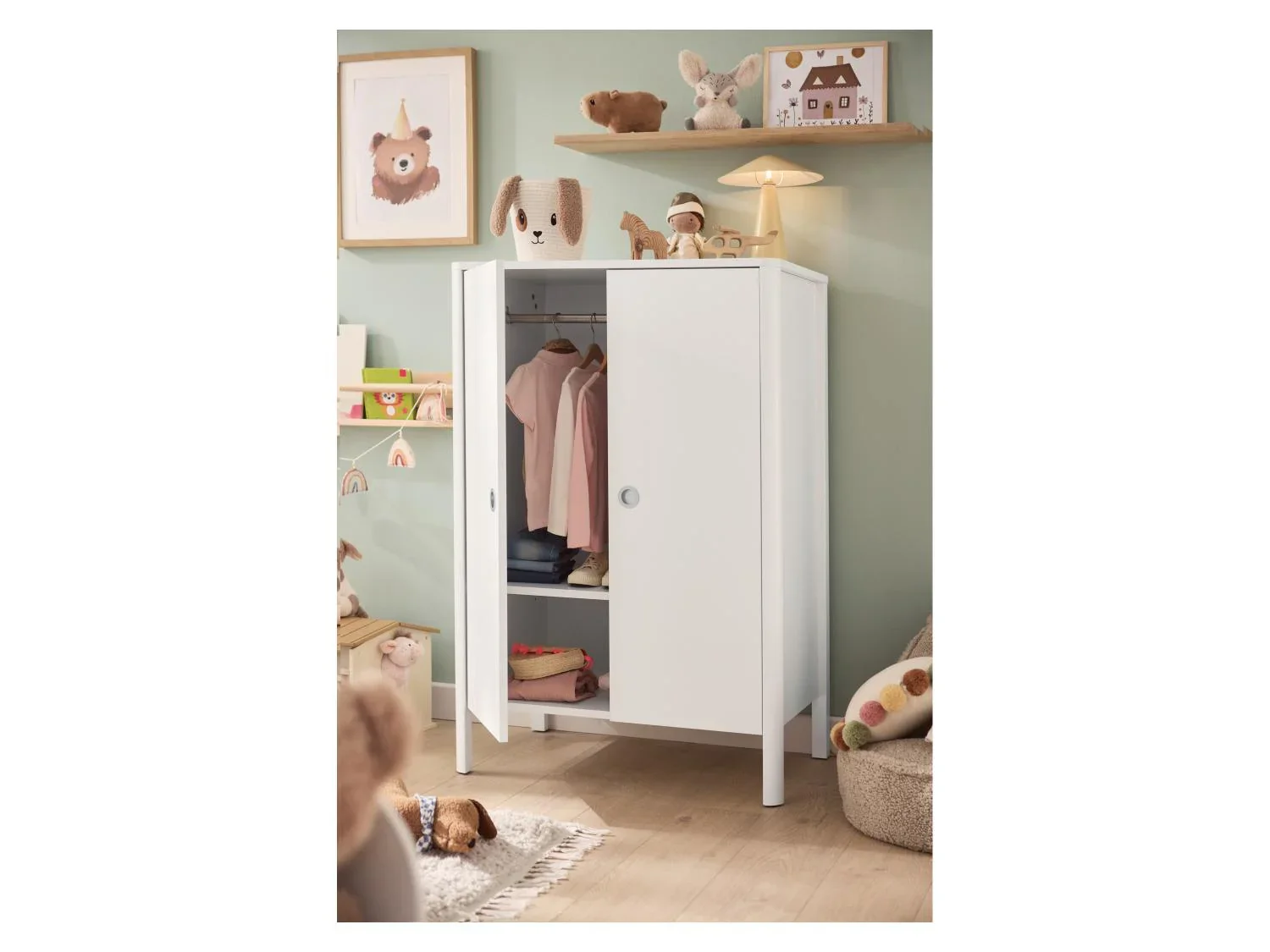 LIVARNO Armoire enfant, 118 x 80 x 50 cm