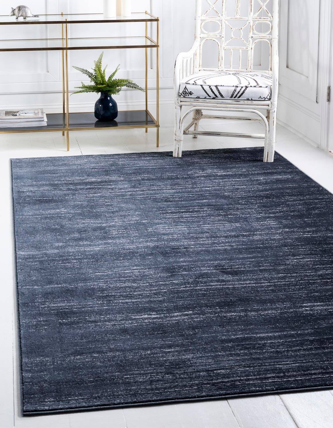 Jill Zarin Madison Avenue Uptown Area Rug - 5' x 8' - Navy Blue