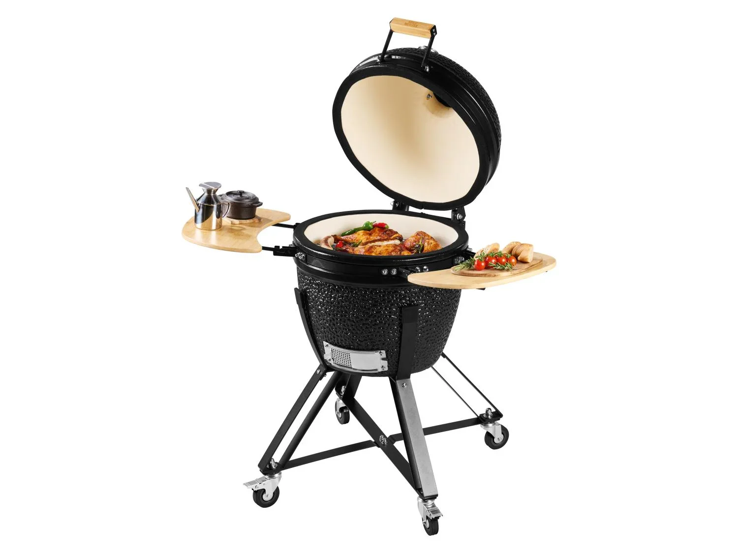 GRILLMEISTER Barbecue en cramique,  40 cm