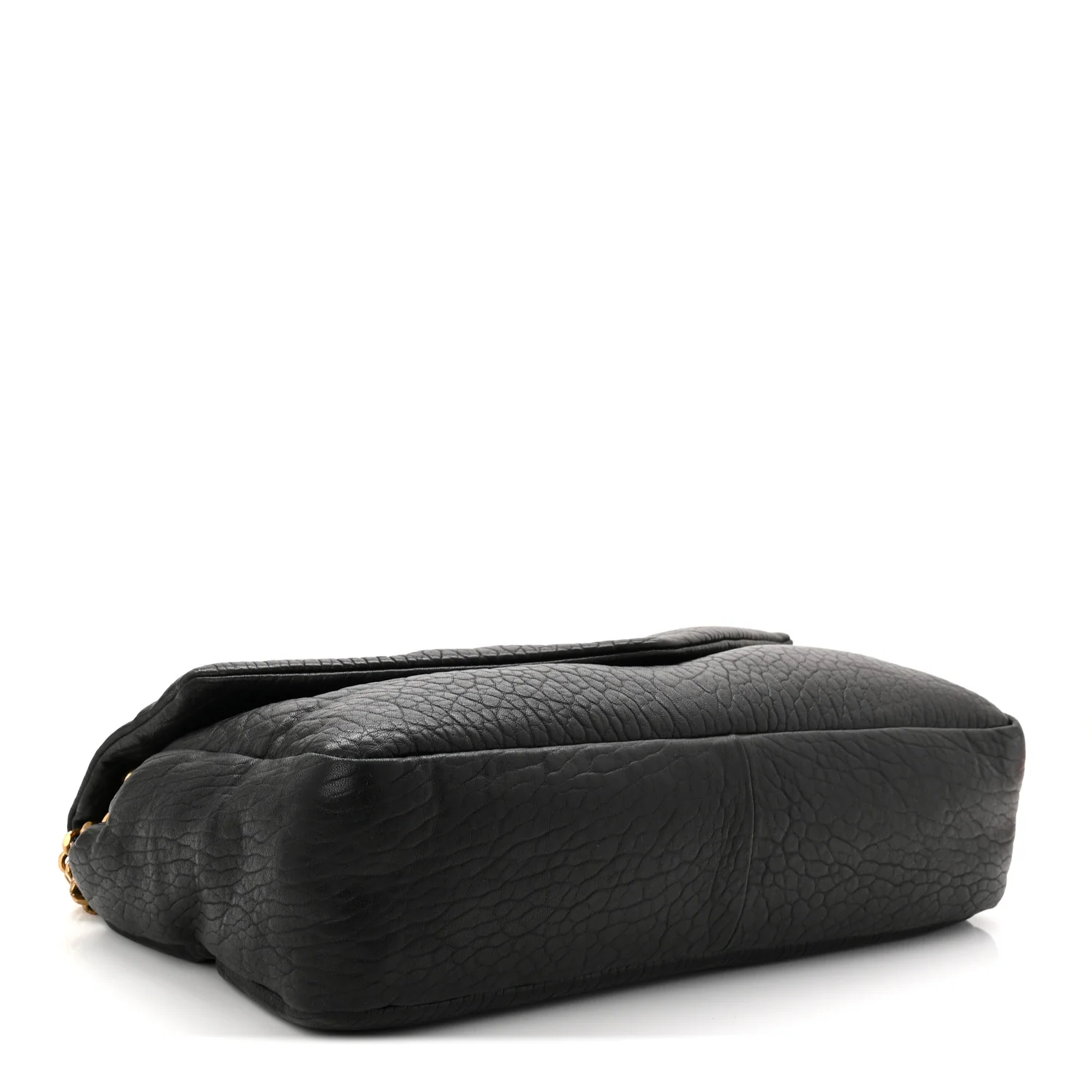 Grained Lambskin Large Calypso Black