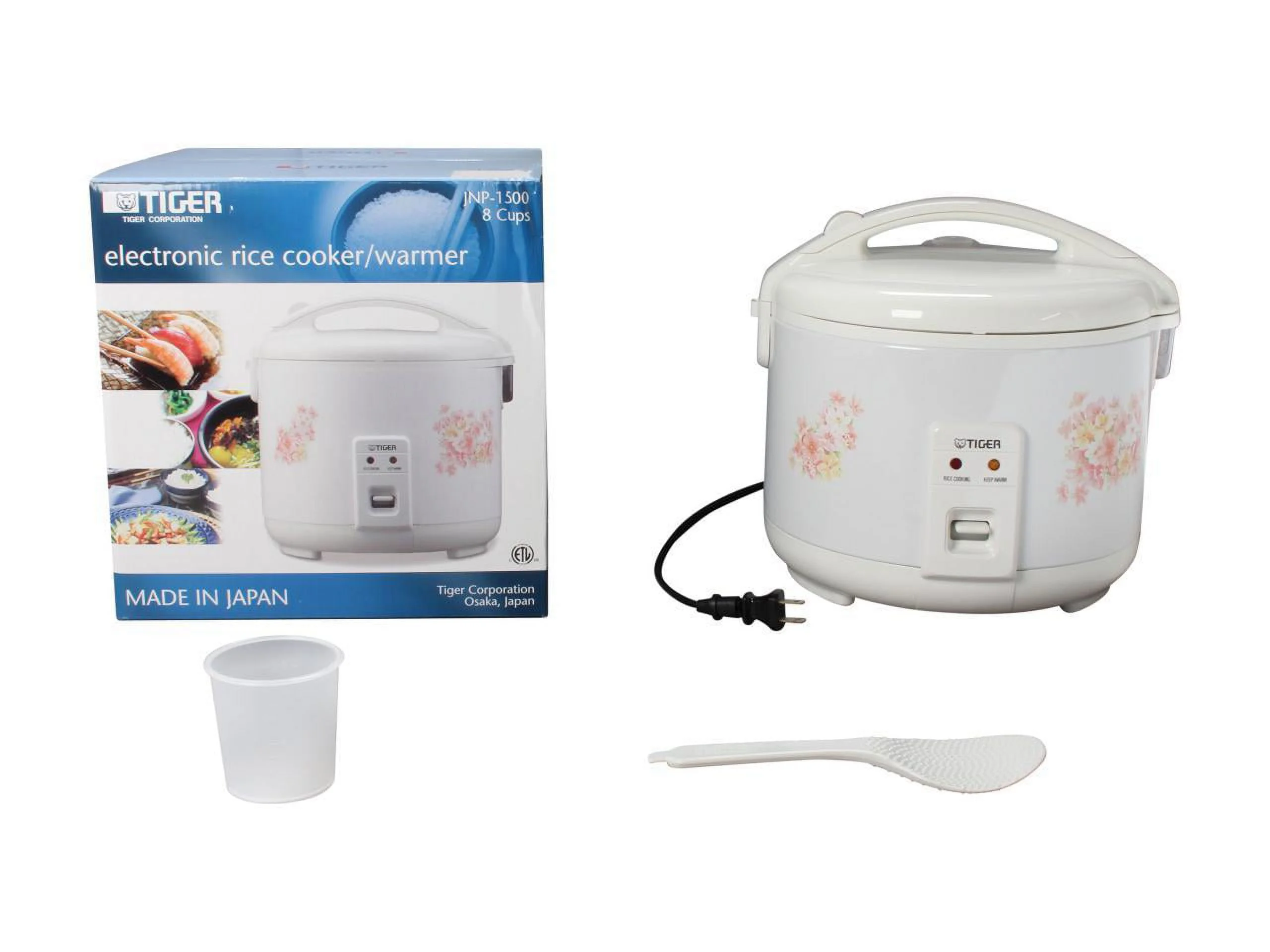 Tiger Jnp - 1500 8 Cup Rice Cooker