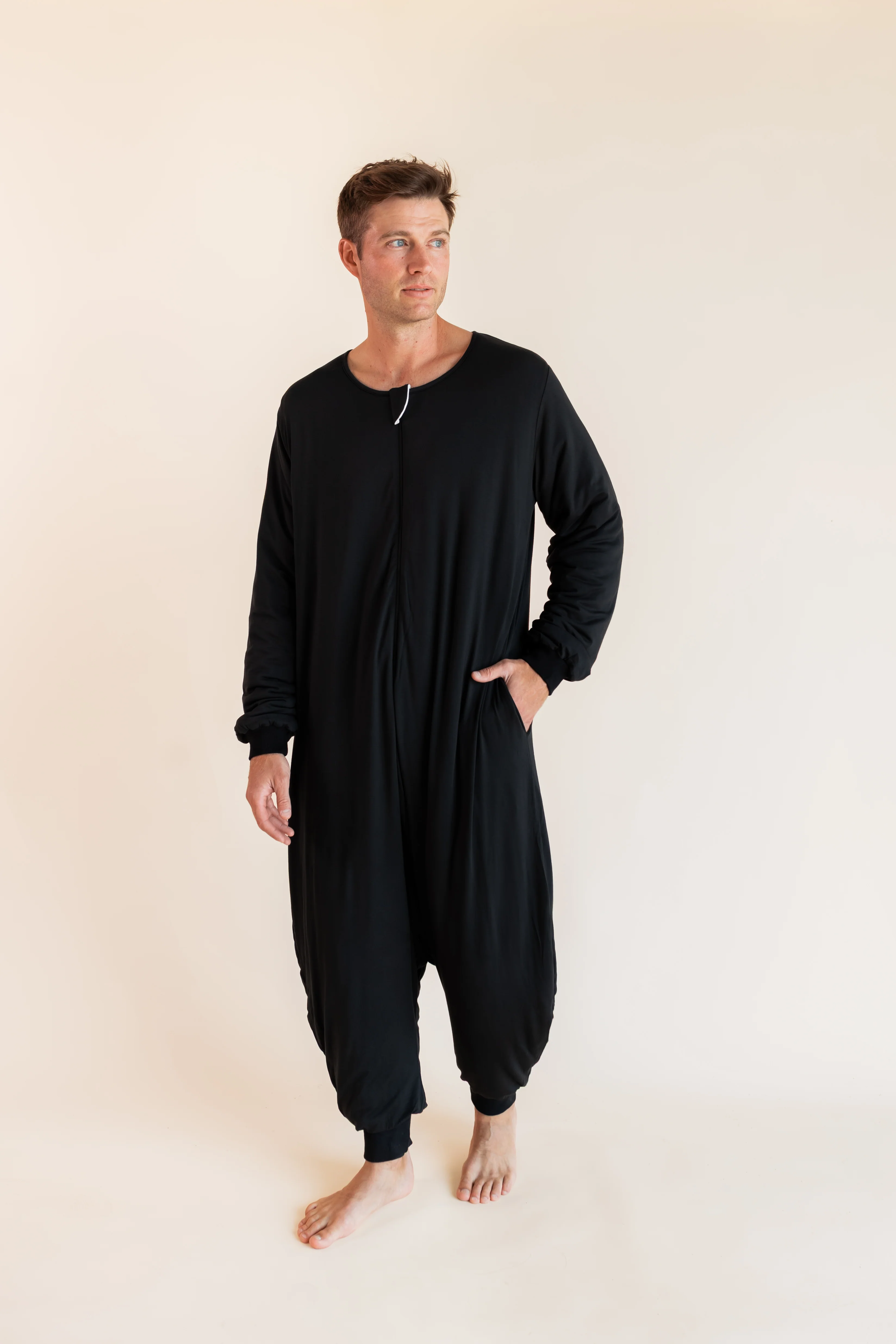 Long Sleeve Adult Sleep Bag Walker in Midnight