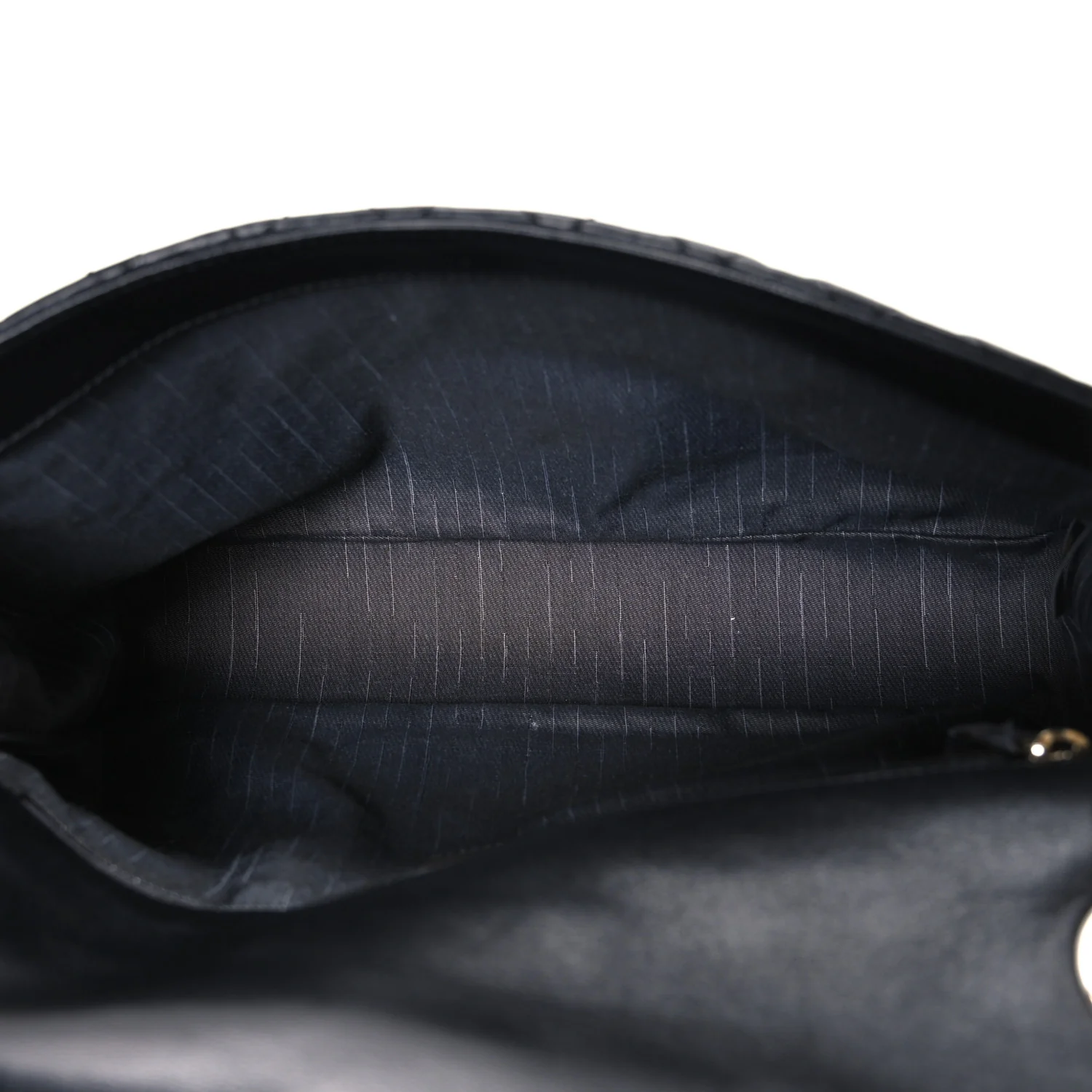 Lambskin Medium Westminster Pearl Flap Black