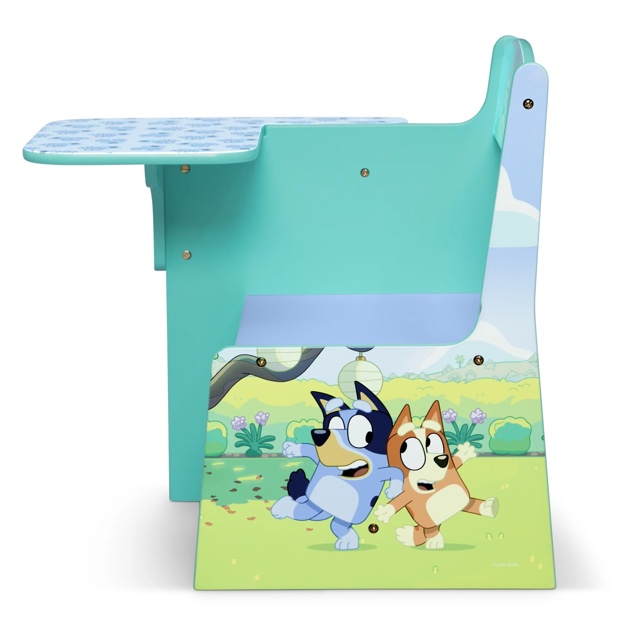Bluey 3 - Piece Toddler Bedroom Set by Delta Children, Blue