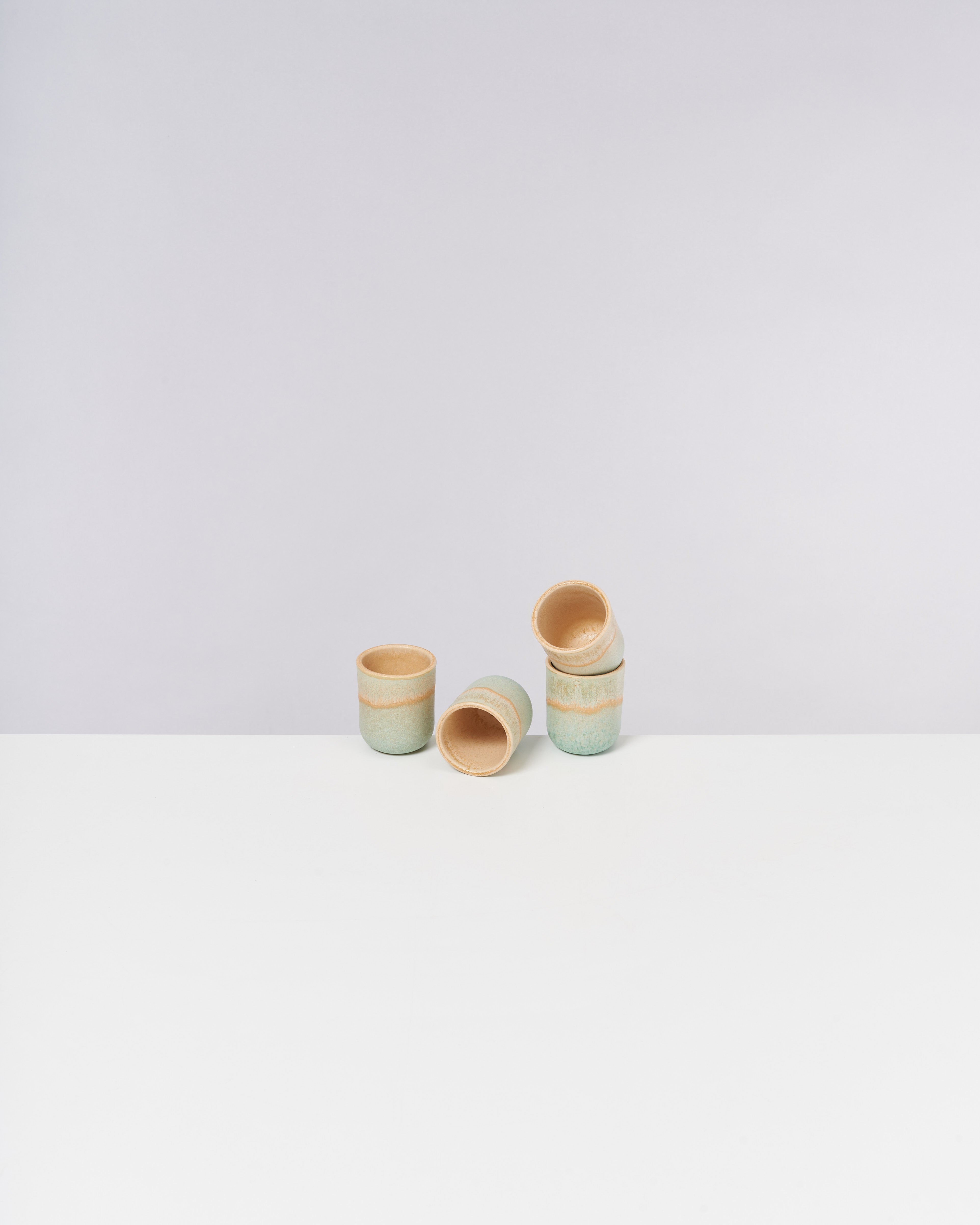COPA ALTO - ESPRESSO CUP APRICOT MINT SET OF 4