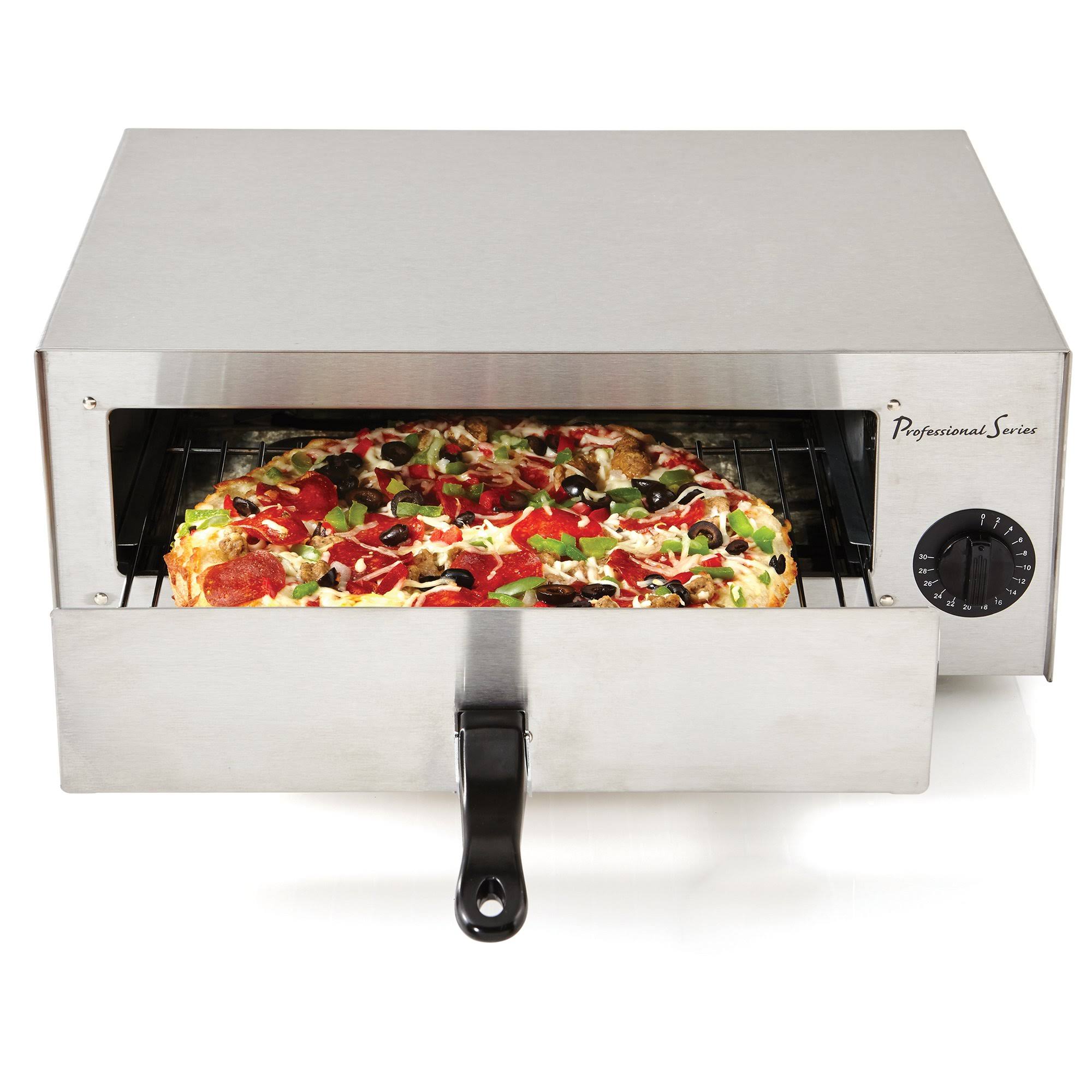 Professional Series Pizza Baker & Frozen Snack Oven - Stainless Steel