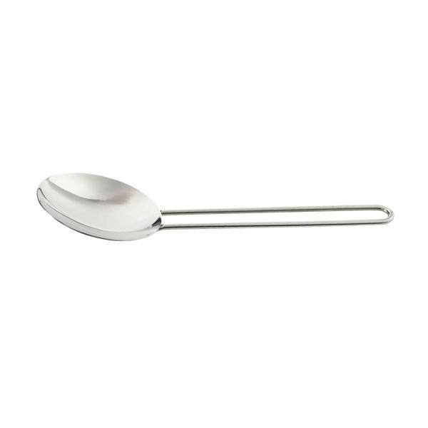 Serveringsskje oval liten 22 cm rustfritt stål