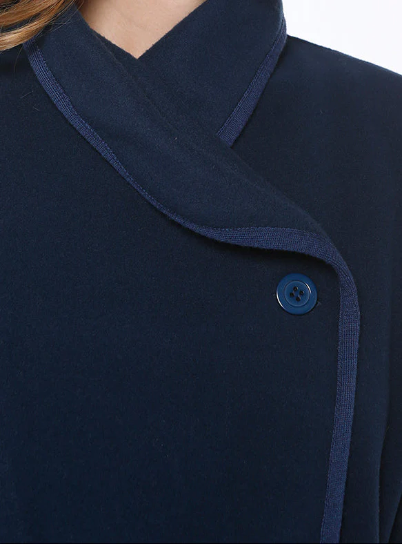 Cape femme bleu marine fabriquée en France
