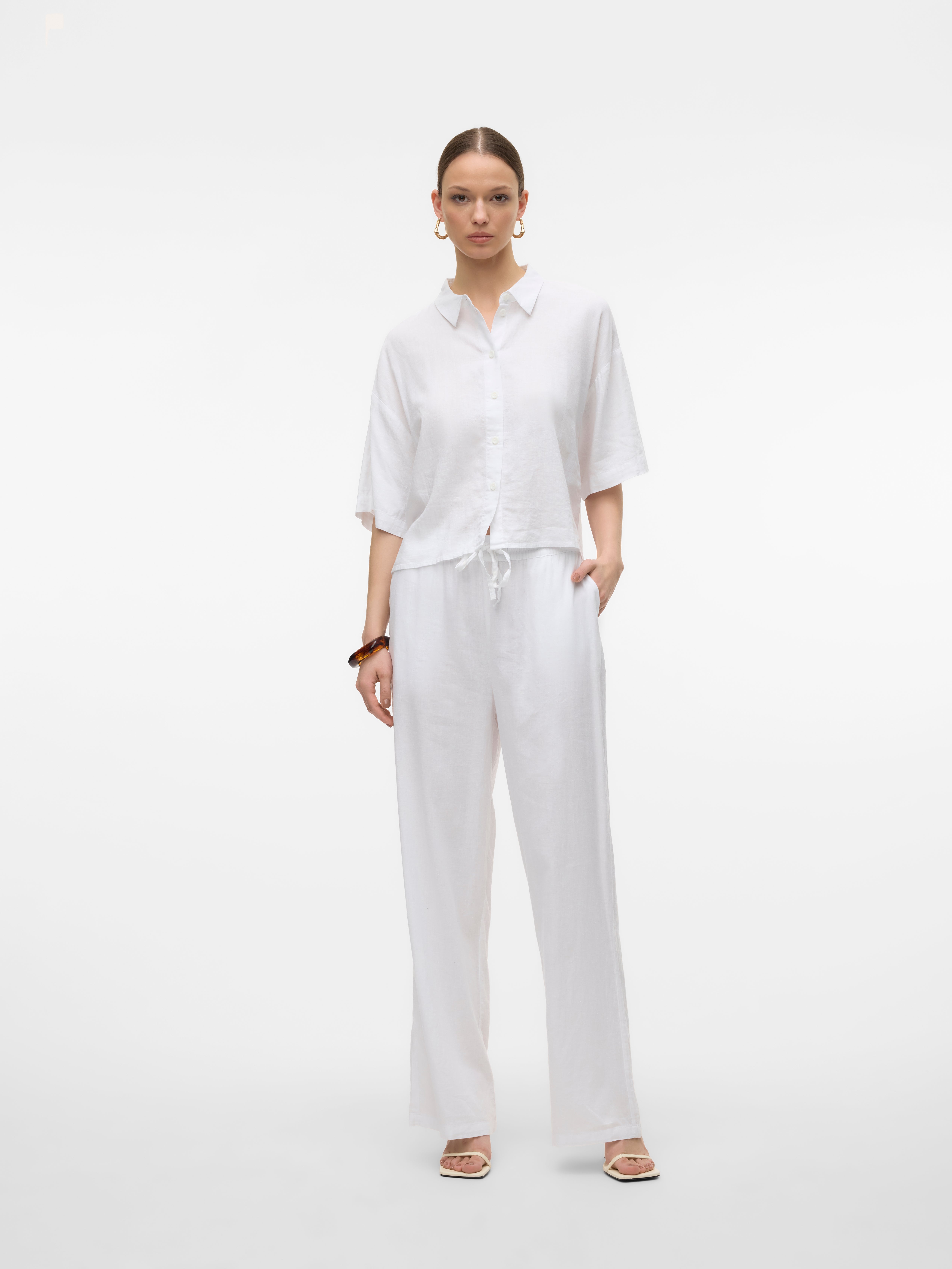 VERO MODA® VMLINN Mid waist Trousers