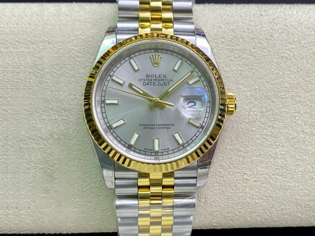 Rolex Datejust 126233 36MM EW Factory Stainless Steel Strap