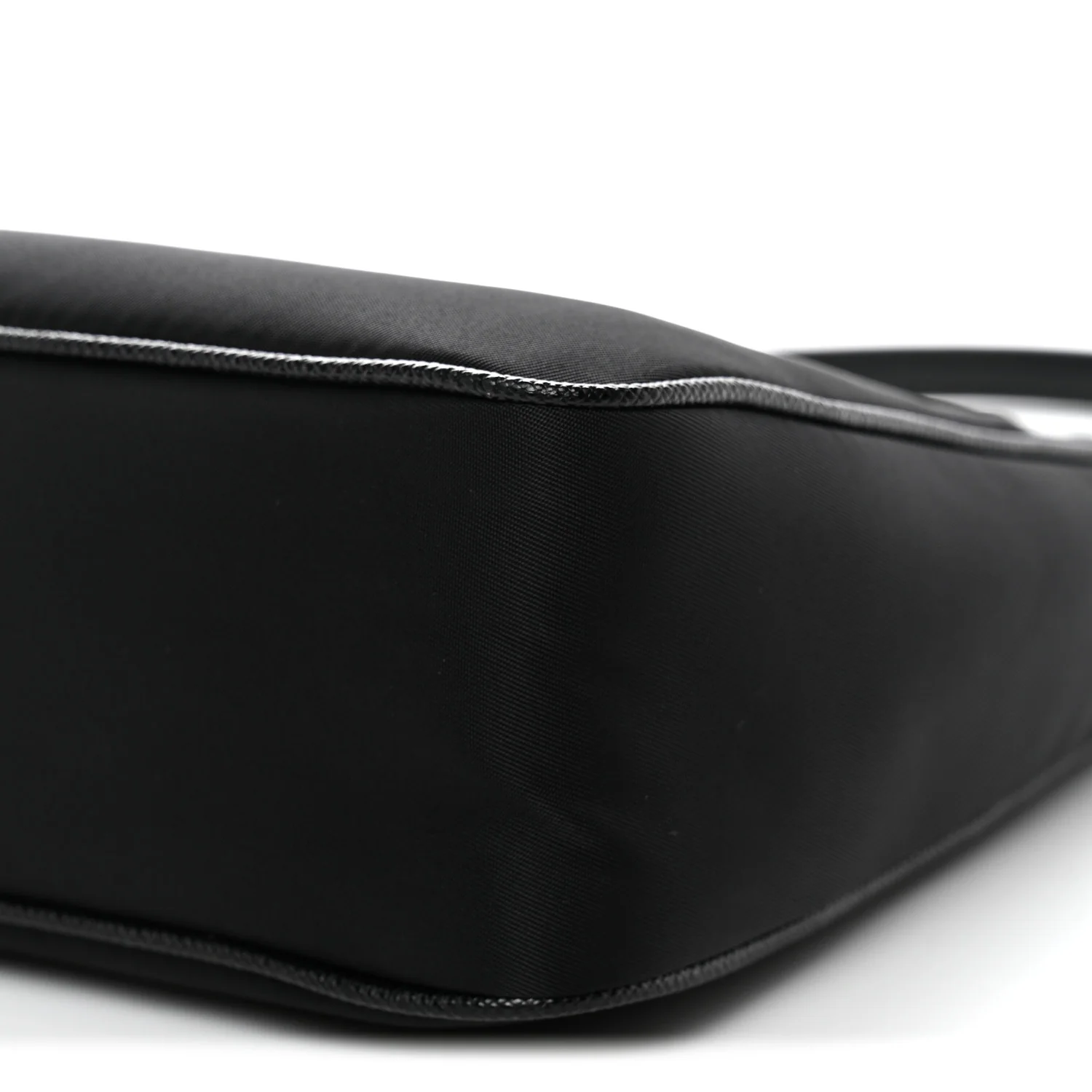 Tessuto Nylon Saffiano Mini Re-Edition 2005 Bag Black