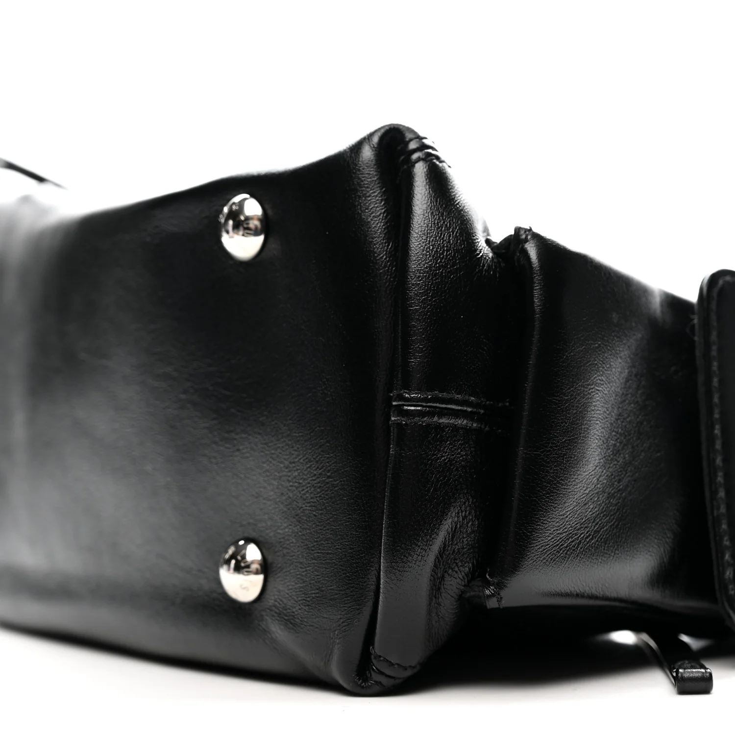 Lambskin CarryAll Cargo Vibe PM Black