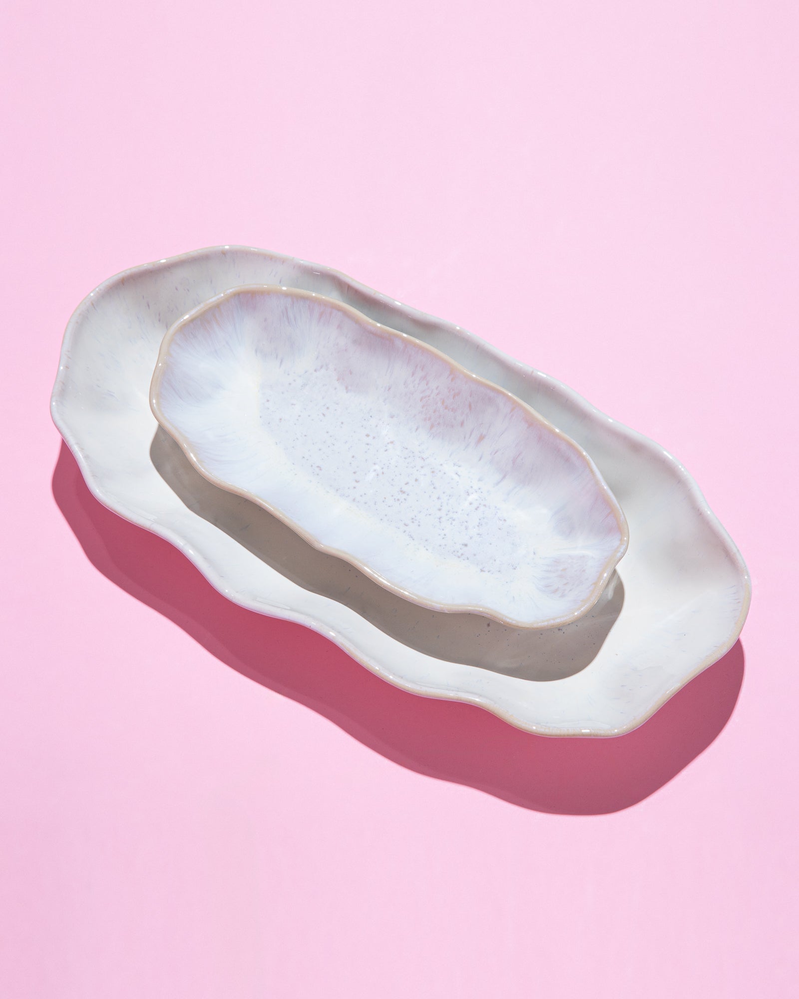 AREIA - SERVING PLATTER L SHELL SAND