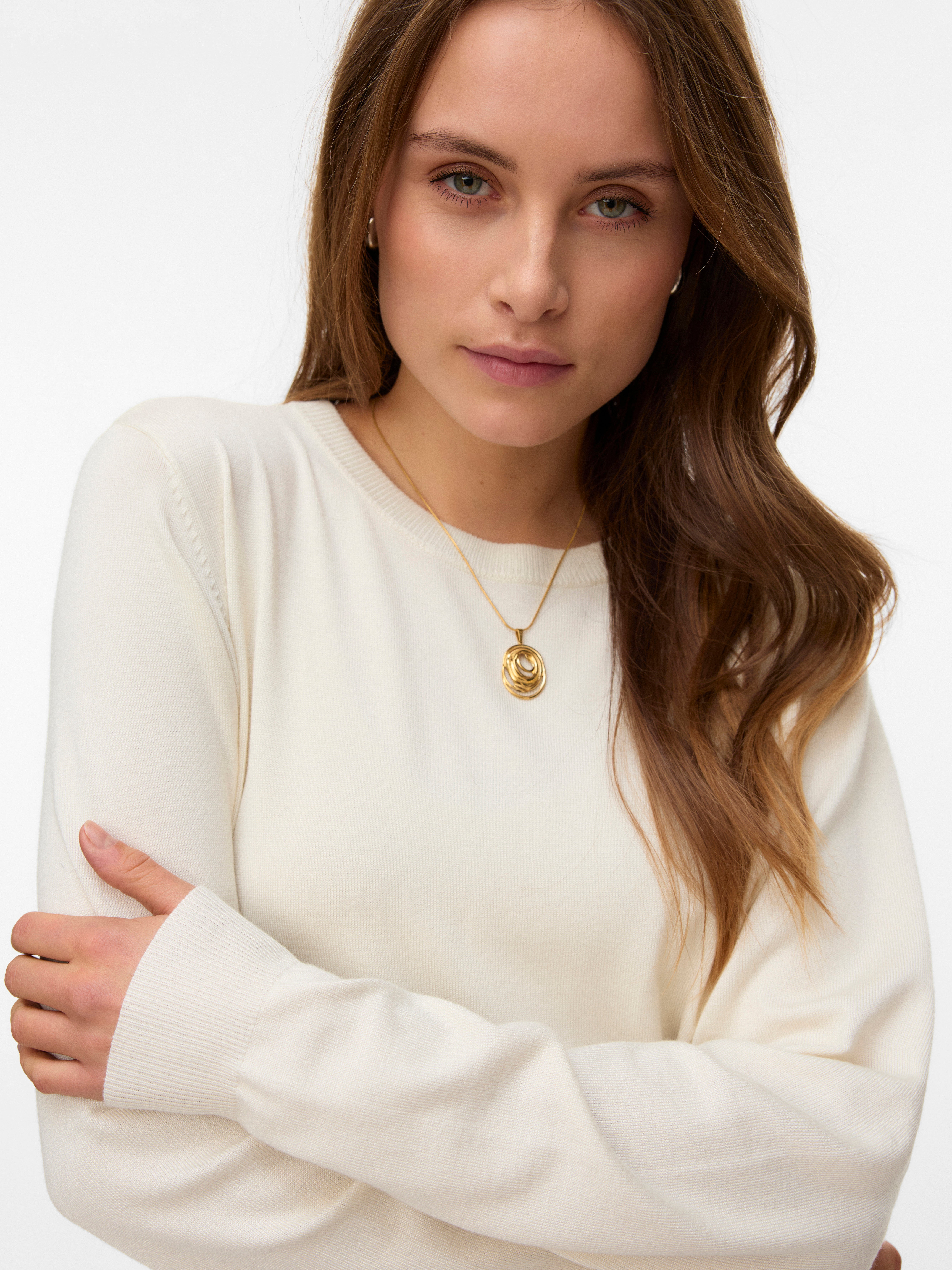 VERO MODA® VMSILJE Knitted pullover
