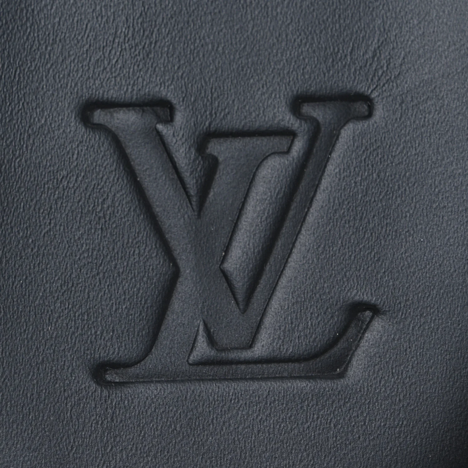 Monogram Eclipse Calfskin Mens LV Oasis Mules 12 Black