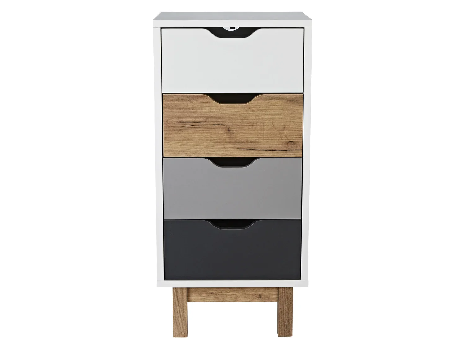 LIVARNO home Commode avec 4 tiroirs, 40 x 85 x 35 cm