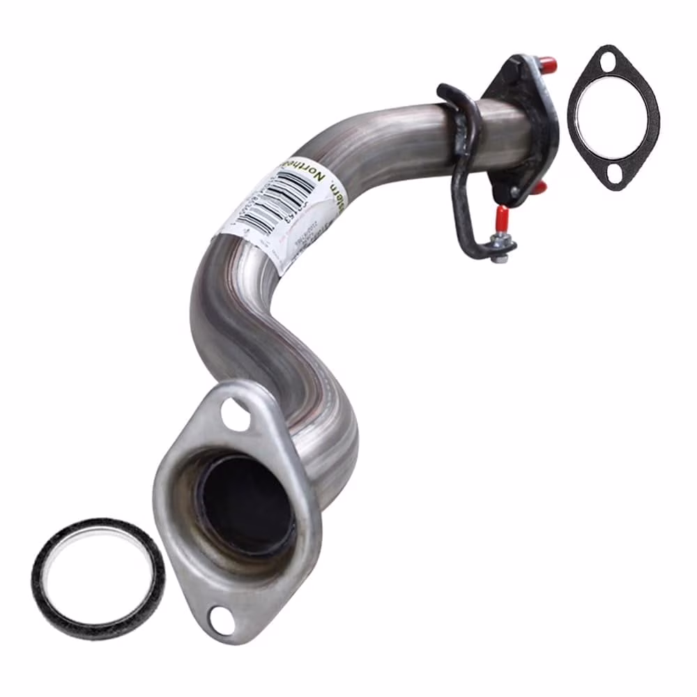 Stainless Steel Exhaust Front Pipe Compatible with 2006�?012 Mitsubishi Eclipse 2.4L, 2004�?012 Galant 2.4L